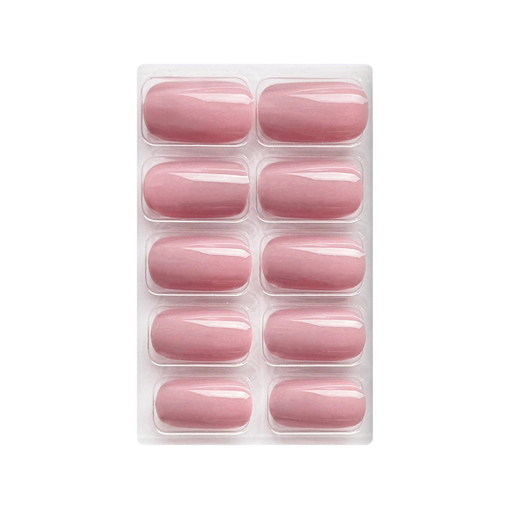 Glossy Solid Color Nails Square(SPN579-SPN604)