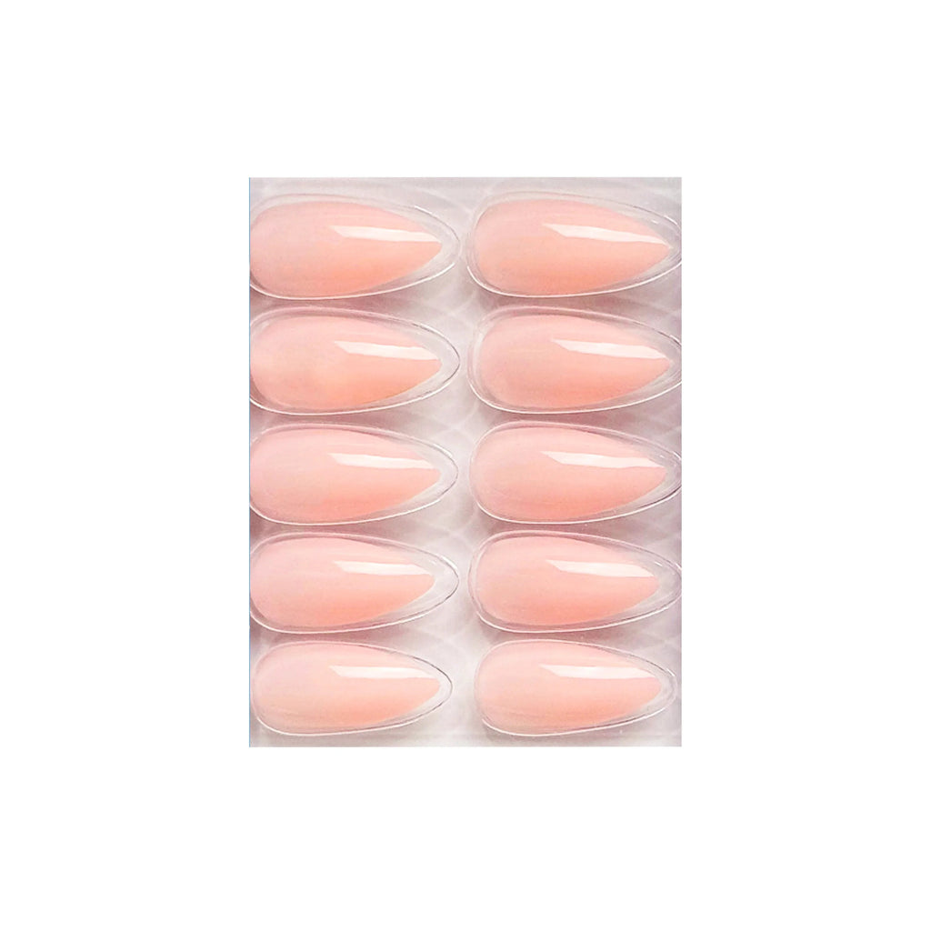 Glossy Solid Color Nails Sharp Almond(SPN631-SPN656)