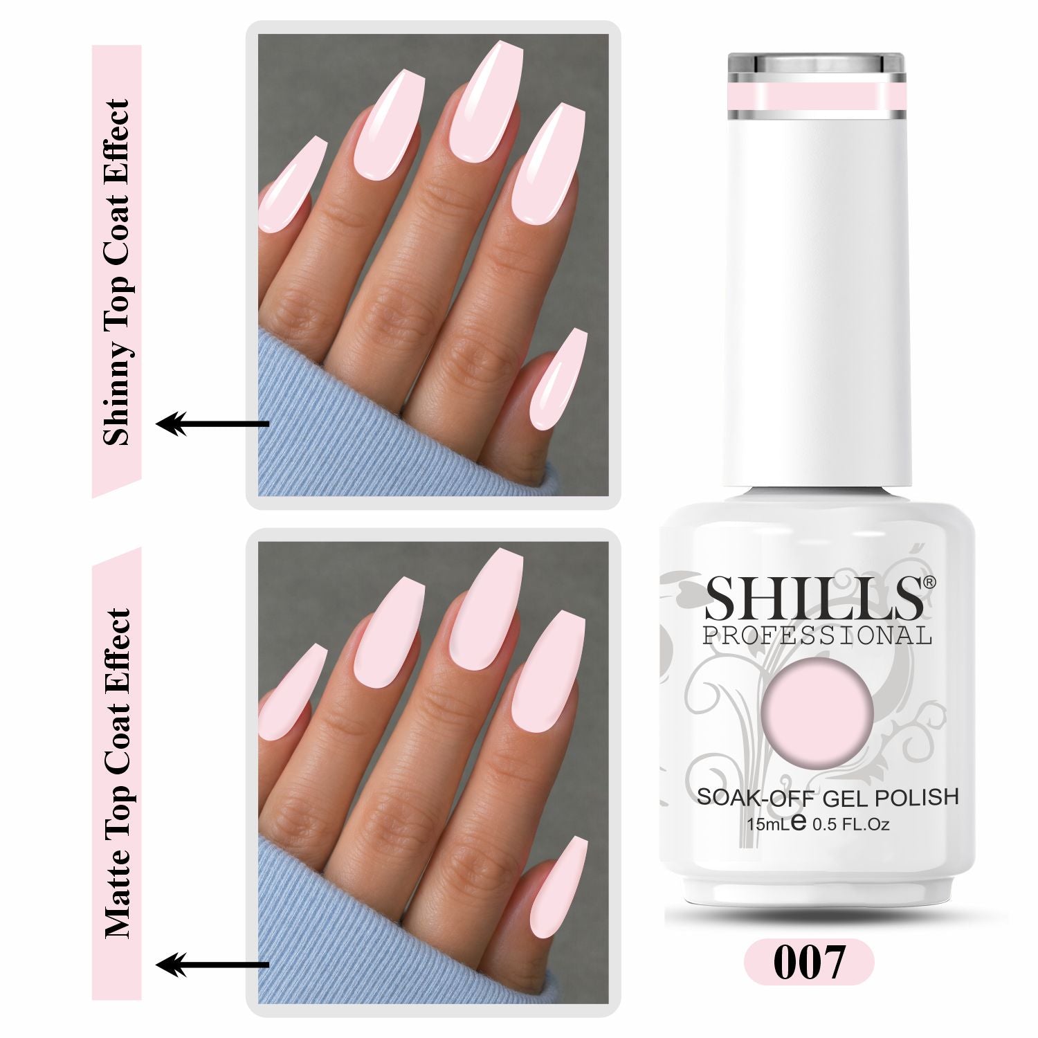 SHILLS PROFESSIONAL UV/LED Gel Nail Polish 15ml