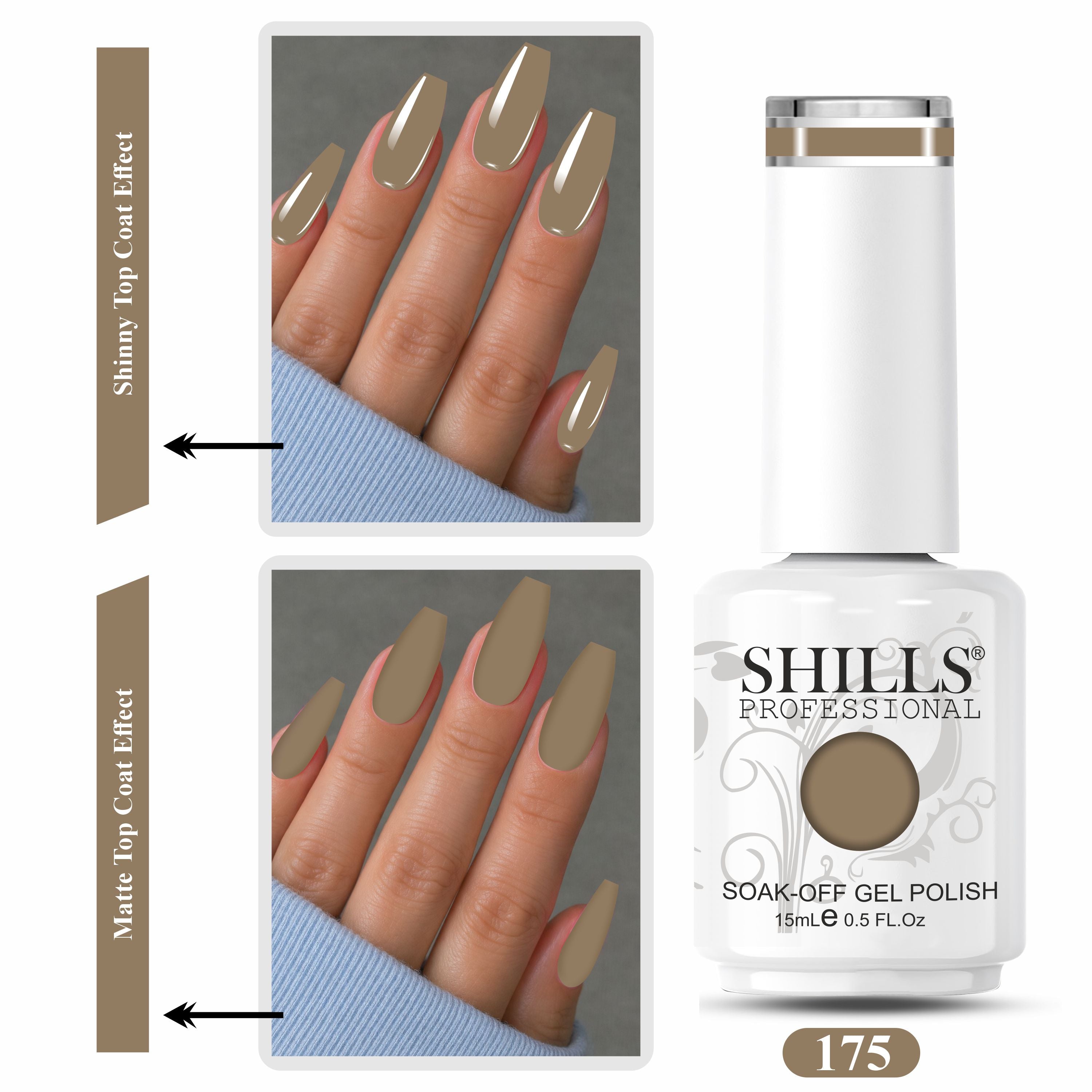 SHILLS PROFESSIONAL UV/LED Nail Polish 15ml