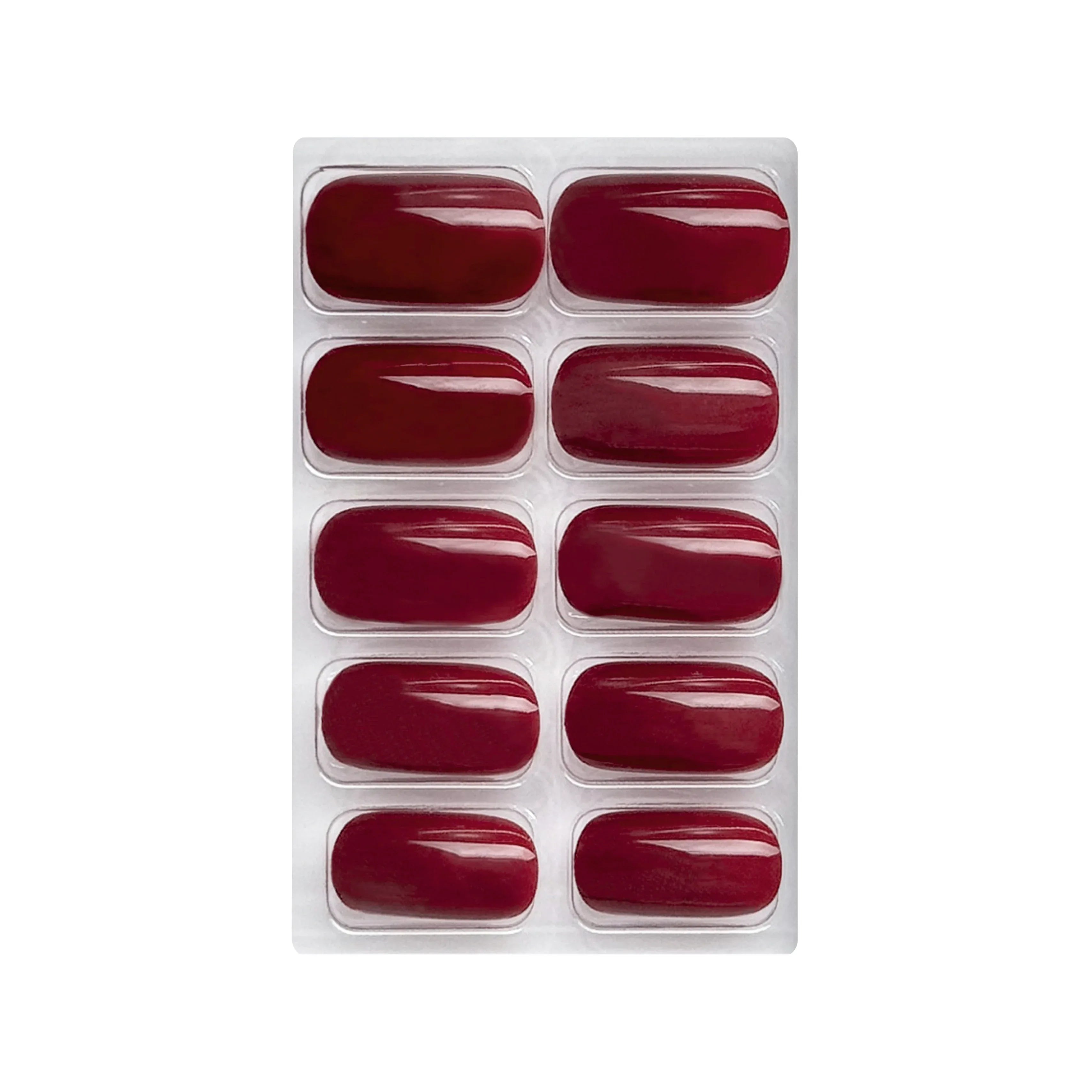 Glossy Solid Color Nails Square(SPN553-SPN604)