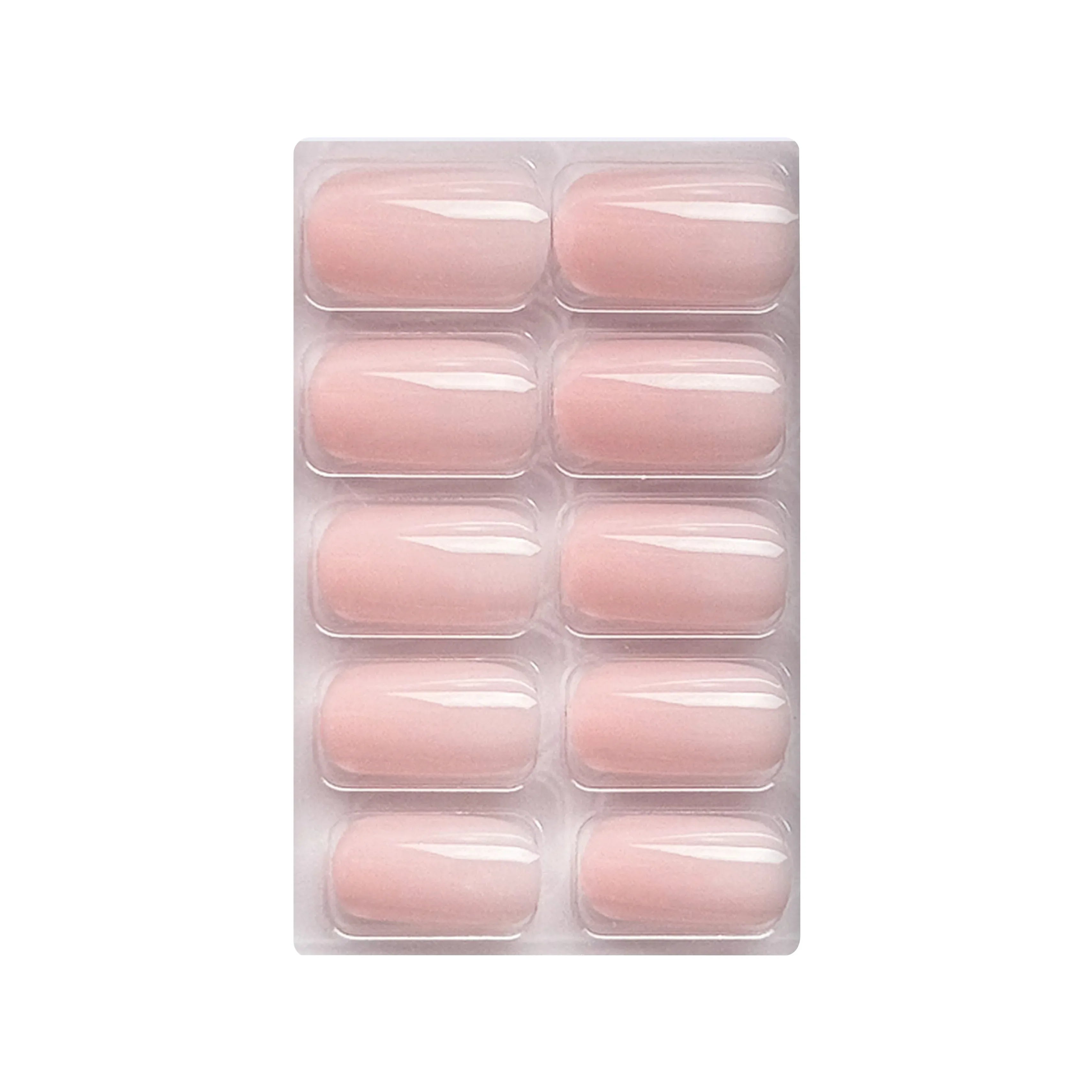 Glossy Solid Color Nails Square(SPN579-SPN604)
