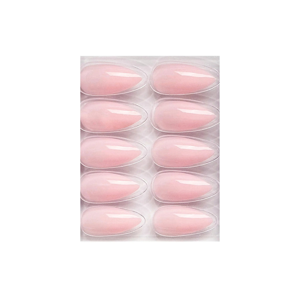 Glossy Solid Color Nails Sharp Almond(SPN631-SPN656)