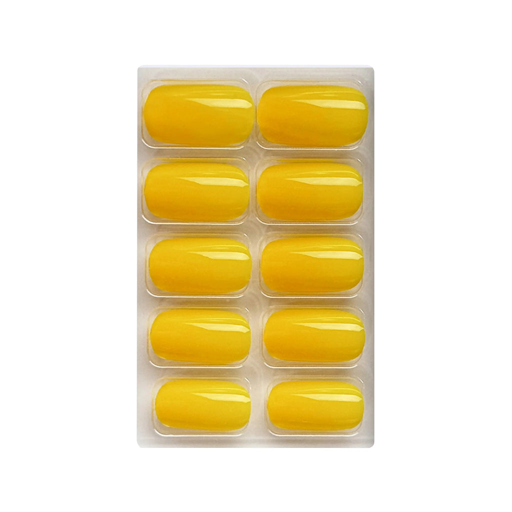 Glossy Solid Color Nails Square(SPN579-SPN604)