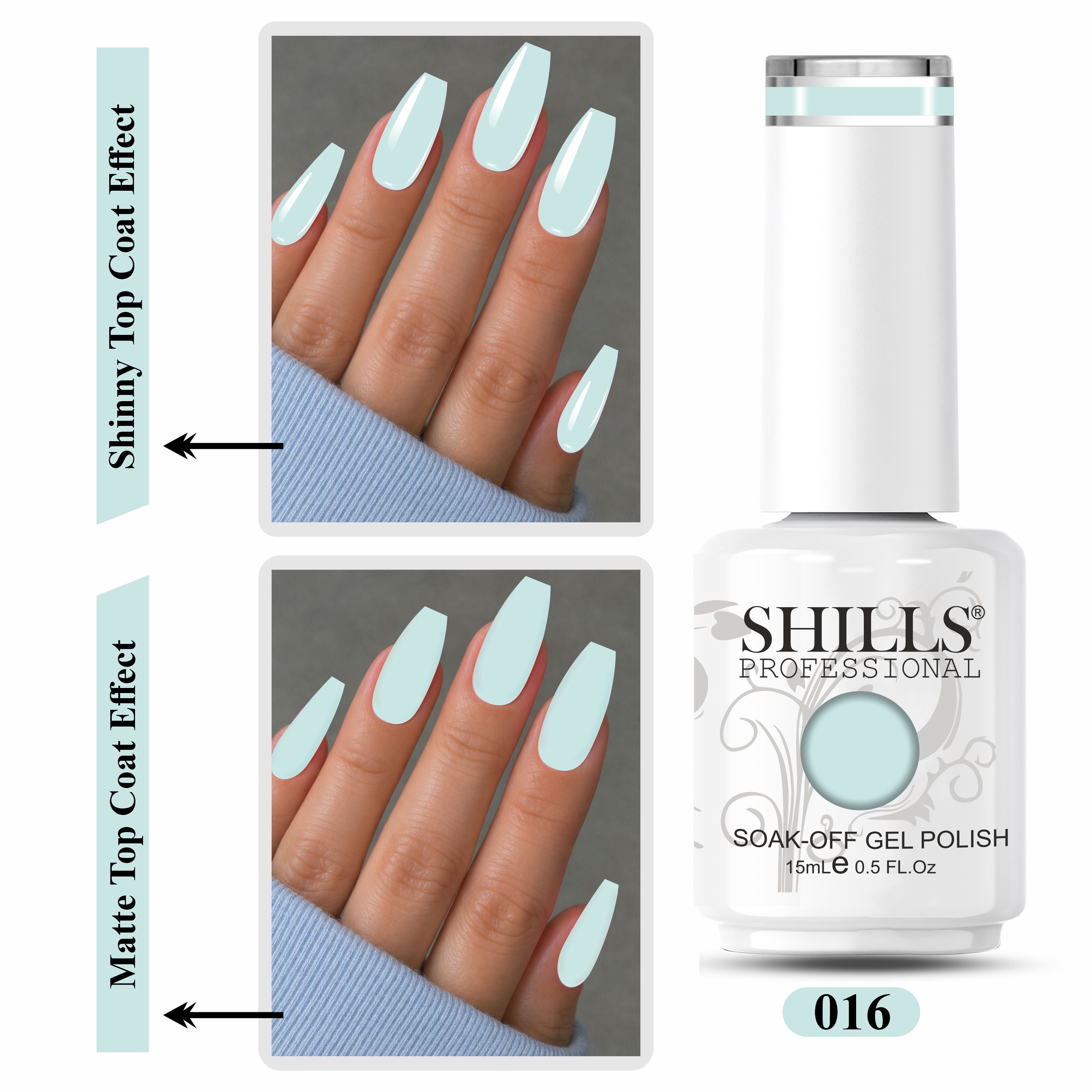 SHILLS PROFESSIONAL UV/LED Gel Nail Polish 15ml