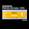 Press On Nail Tips – Matte Mid Almond