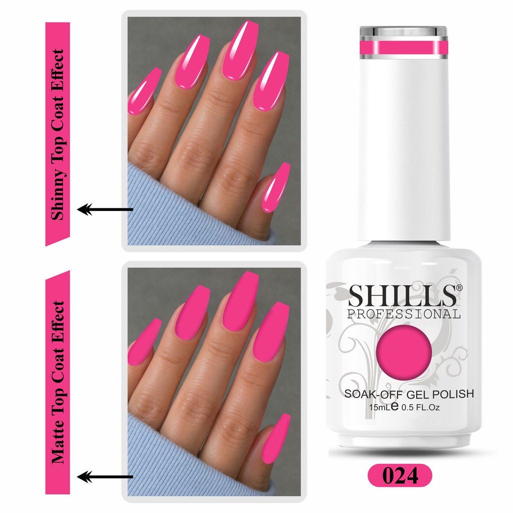 SHILLS PROFESSIONAL UV/LED Gel Nail Polish 15ml