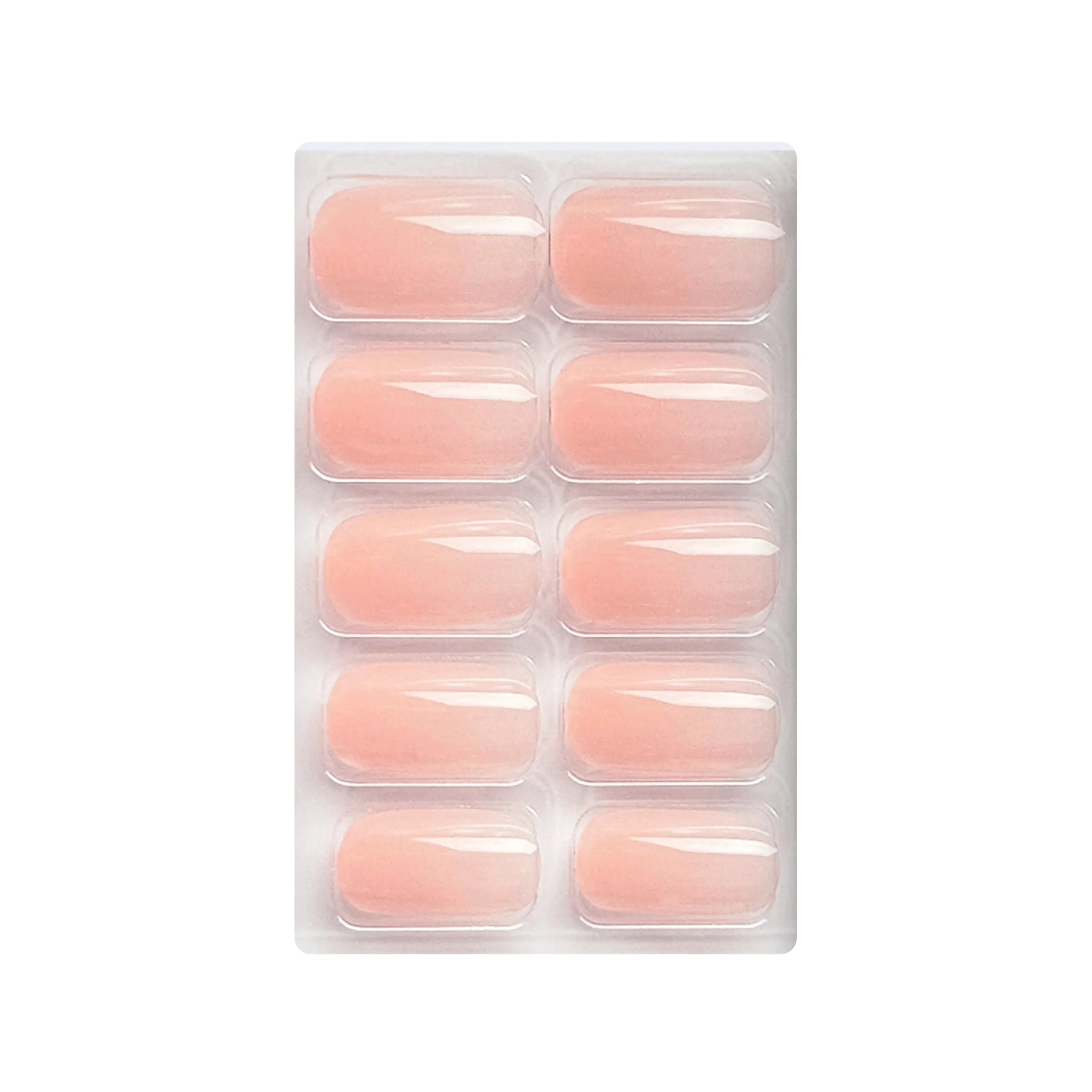 Glossy Solid Color Nails Square(SPN579-SPN604)