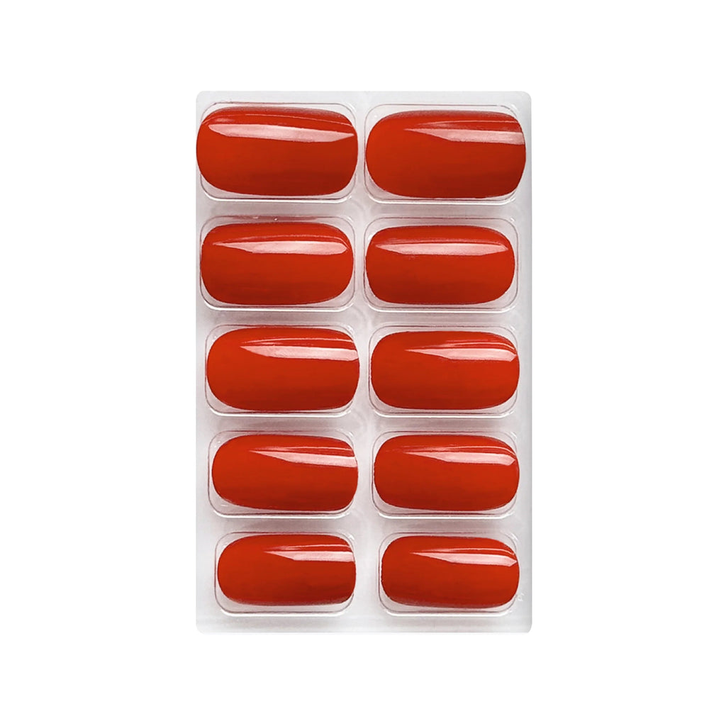 Glossy Solid Color Nails Square(SPN553-SPN604)