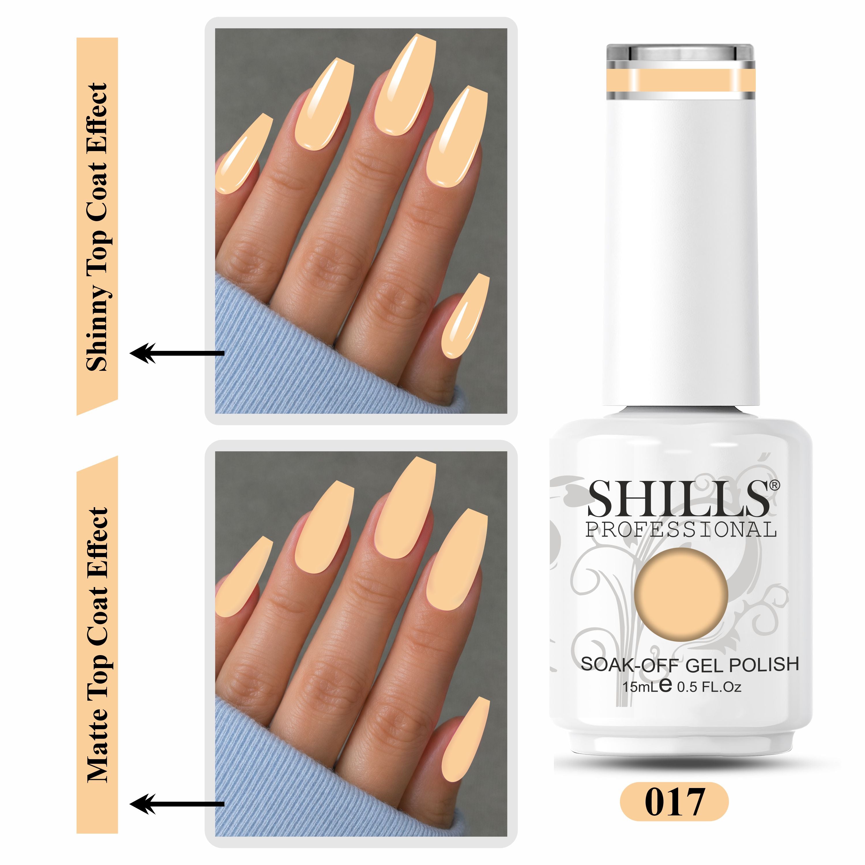SHILLS PROFESSIONAL UV/LED Gel Nail Polish 15ml