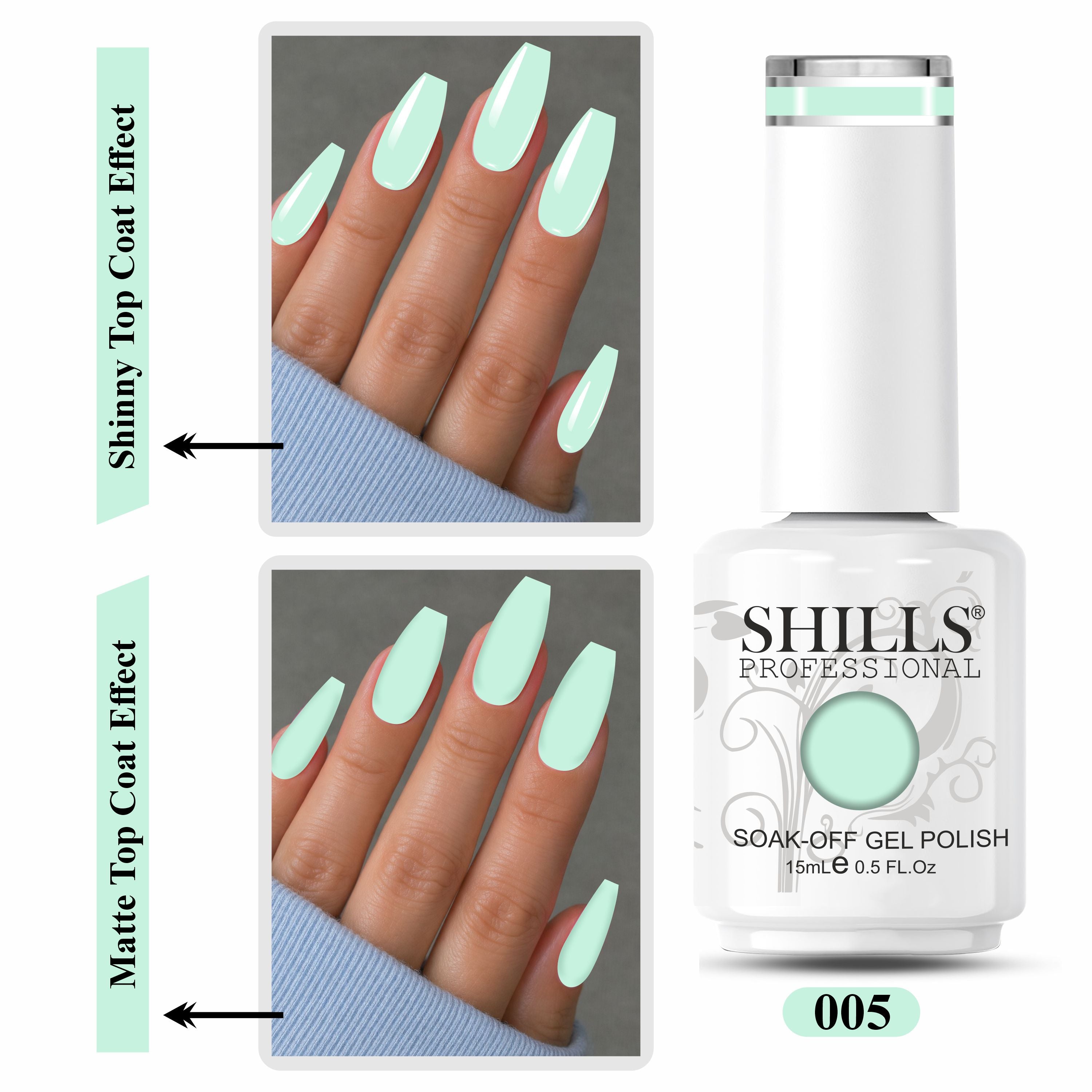 SHILLS PROFESSIONAL UV/LED Gel Nail Polish 15ml