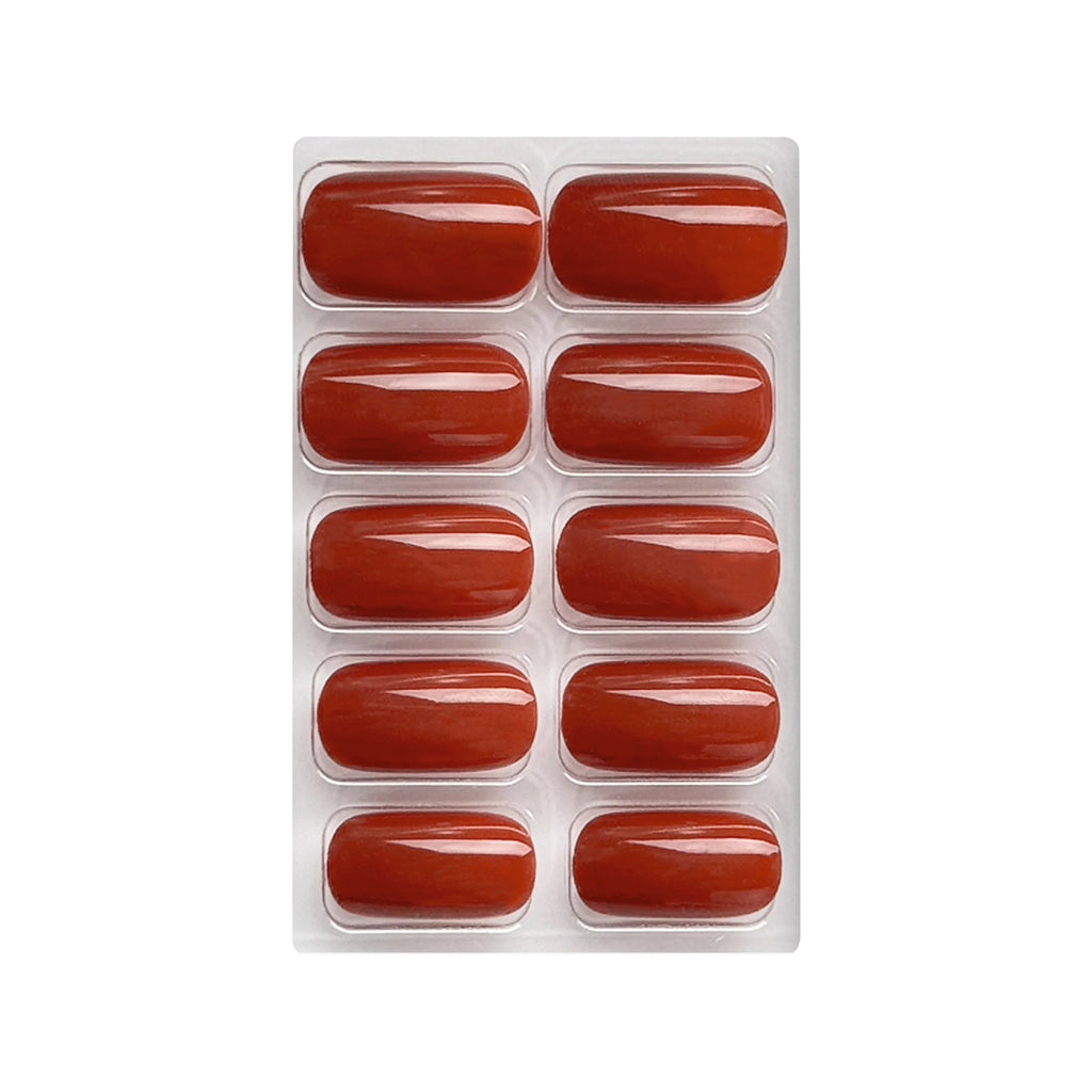 Glossy Solid Color Nails Square(SPN579-SPN604)