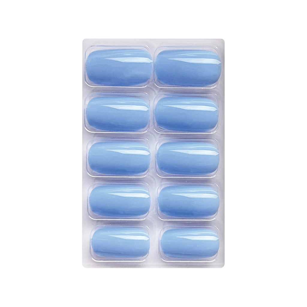 Glossy Solid Color Nails Square(SPN579-SPN604)