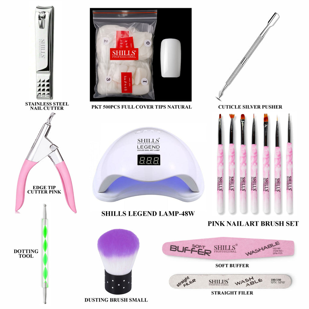 Beginner Friendly Nail Art Kit for Home & Salon Use