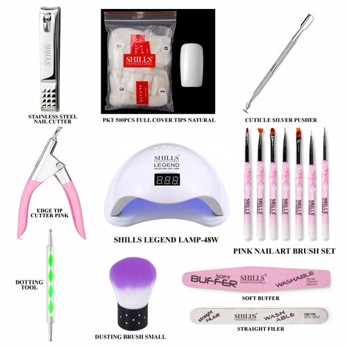 Beginner Friendly Nail Art Kit for Home & Salon Use