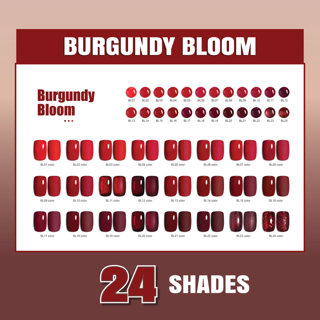 Drama Is Over Burgundy Bloom