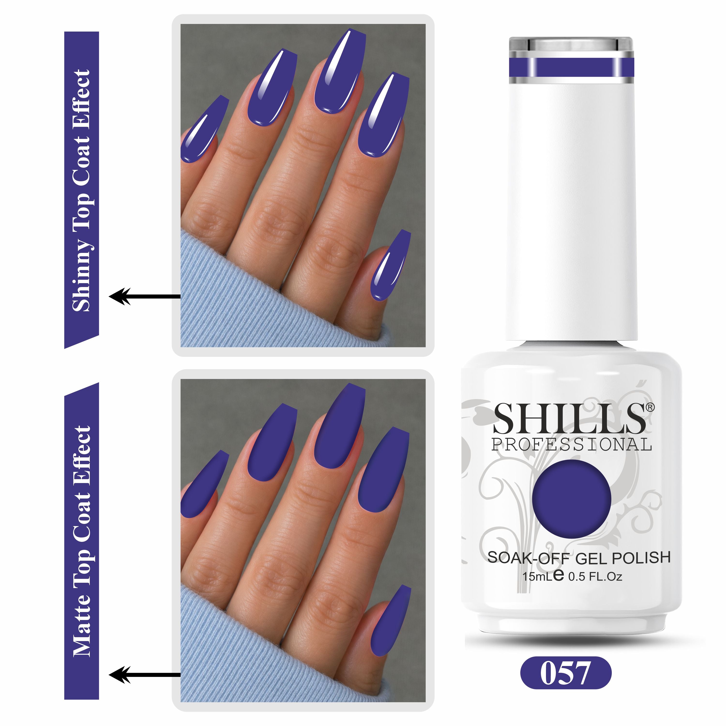 SHILLS PROFESSIONAL UV/LED Gel Nail Polish 15ml