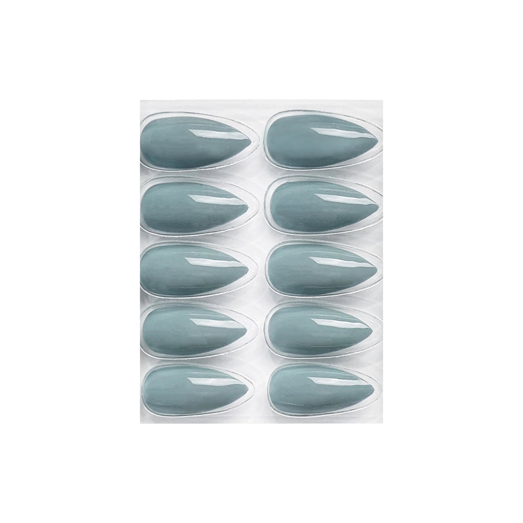 Glossy Solid Color Nails Sharp Almond(SPN631-SPN656)