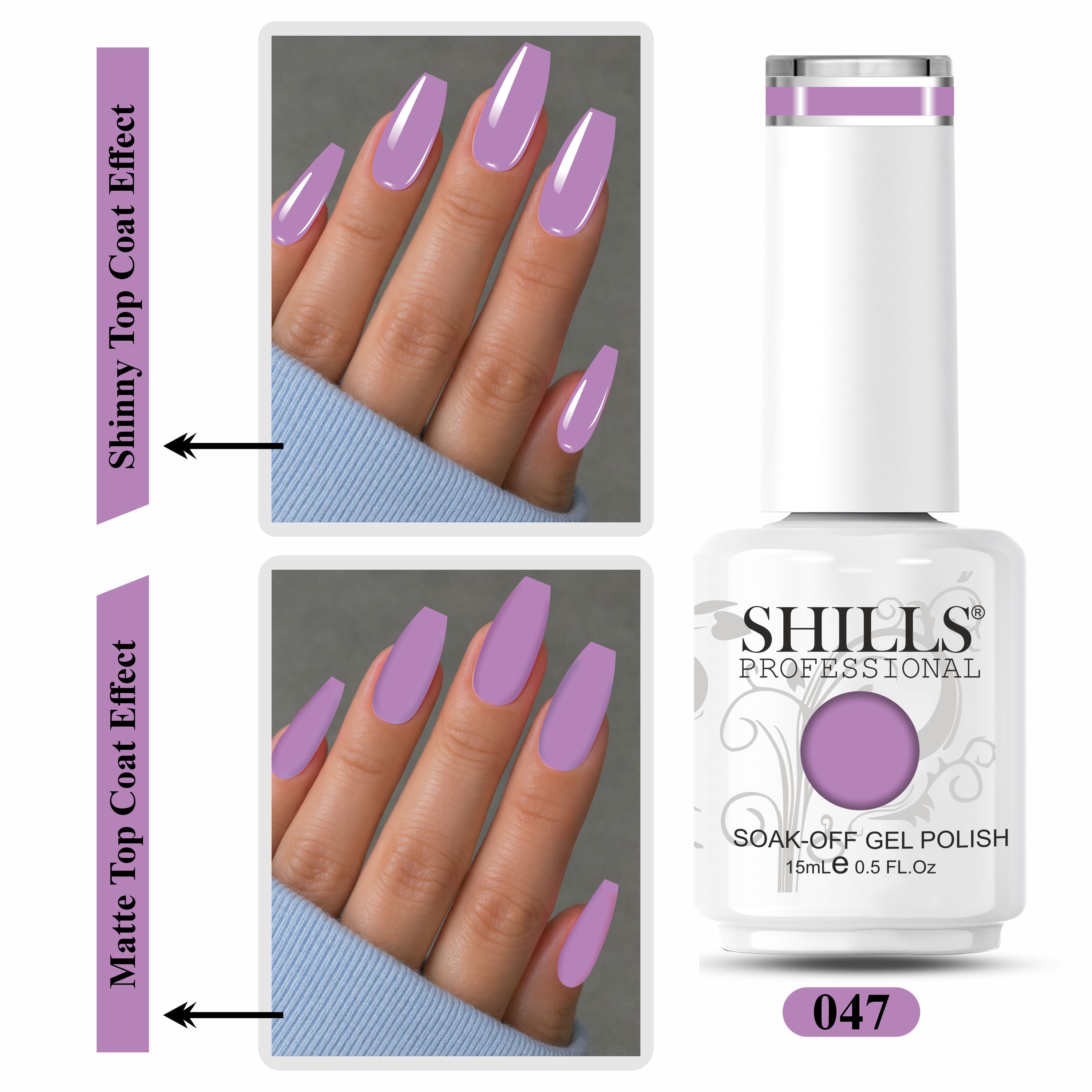 SHILLS PROFESSIONAL UV/LED Gel Nail Polish 15ml