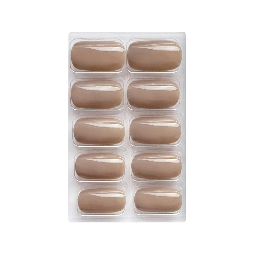 Glossy Solid Color Nails Square(SPN553-SPN604)