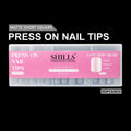 Press On Nail Tips – Matte Short Square