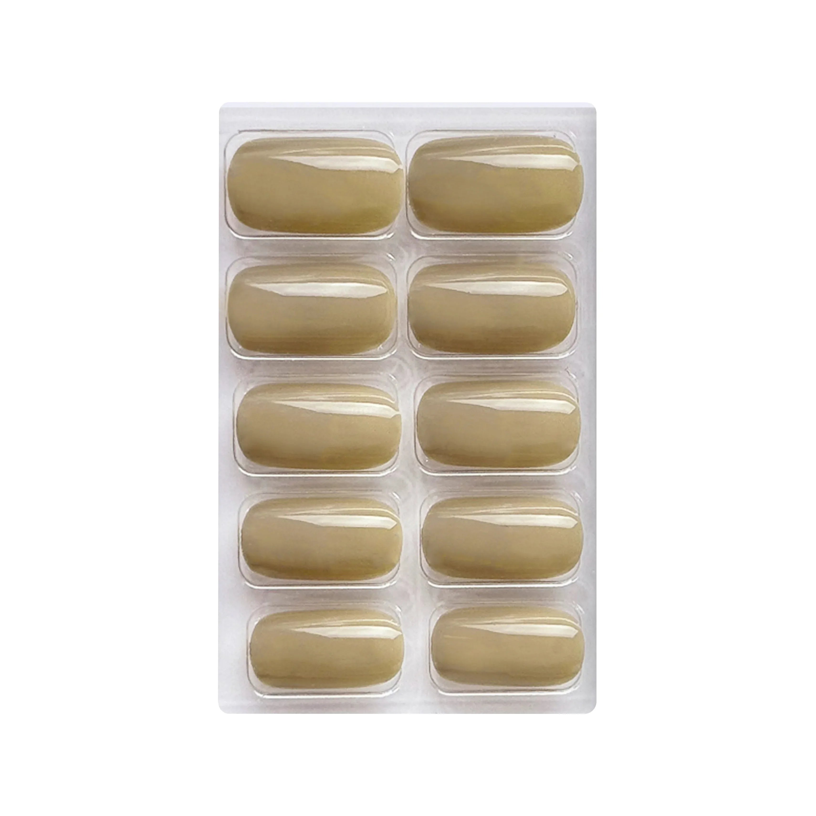 Glossy Solid Color Nails Square(SPN579-SPN604)