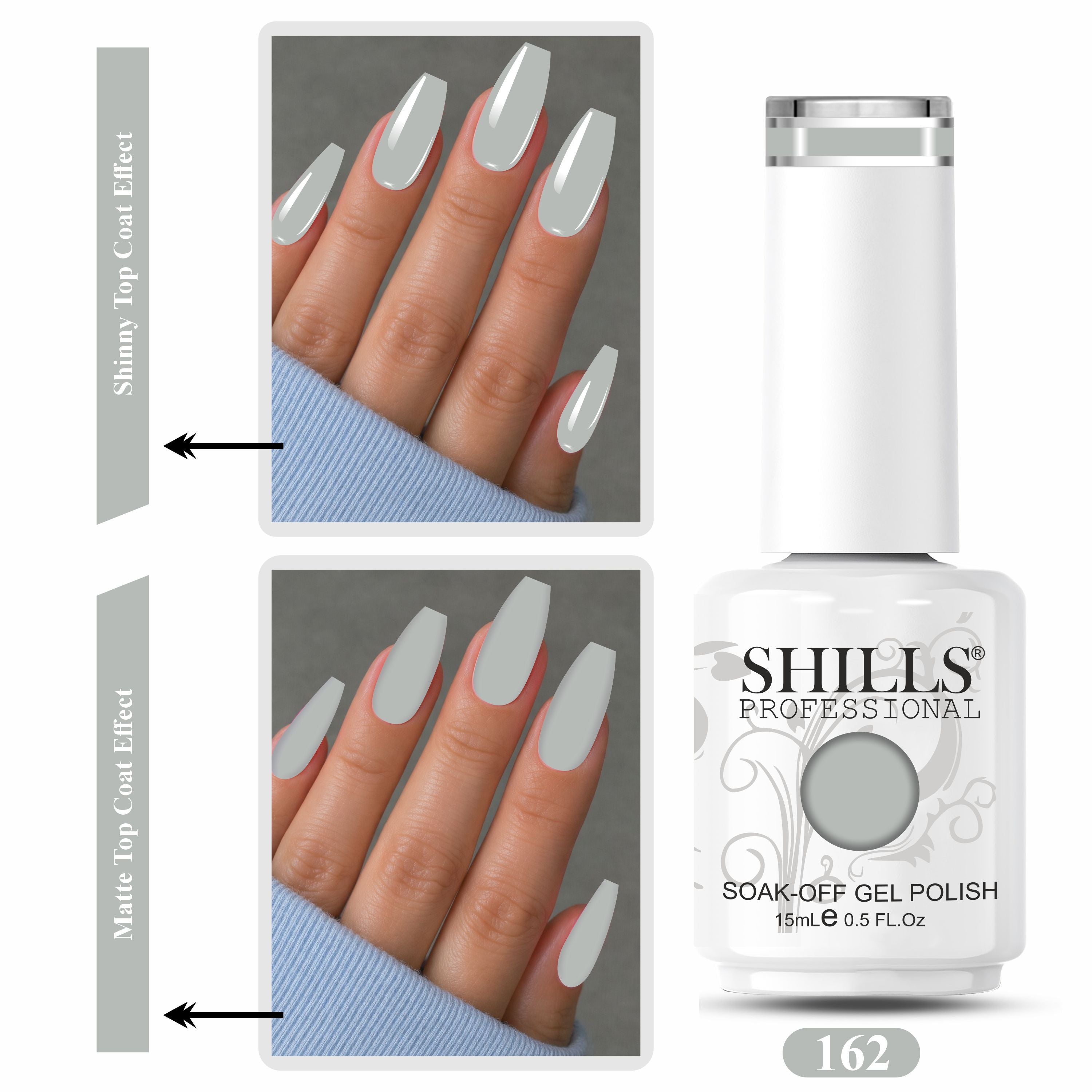 SHILLS PROFESSIONAL UV/LED Nail Polish 15ml