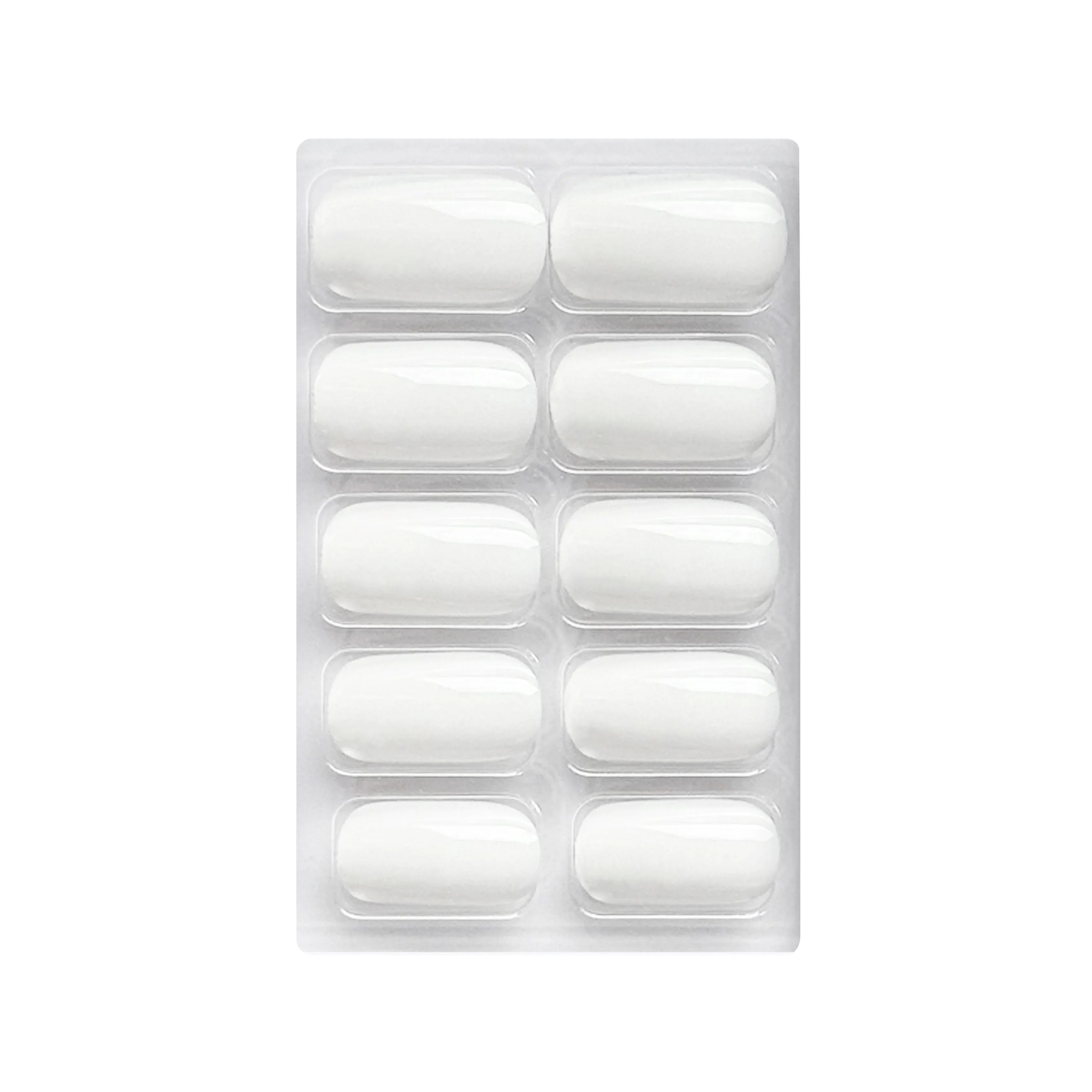 Glossy Solid Color Nails Square(SPN553-SPN604)