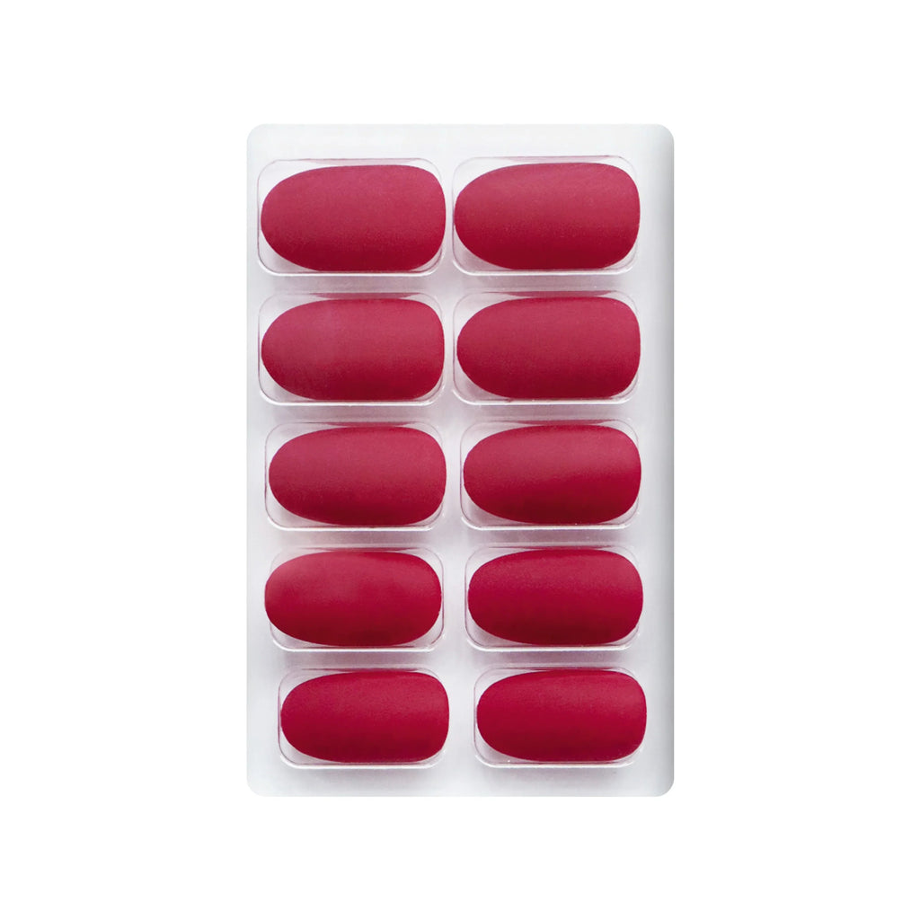 Matte Solid Color Nails Oval(SPN657-SPN666)