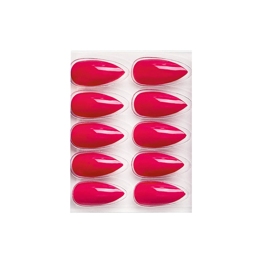 Glossy Solid Color Nails Sharp Almond(SPN631-SPN656)