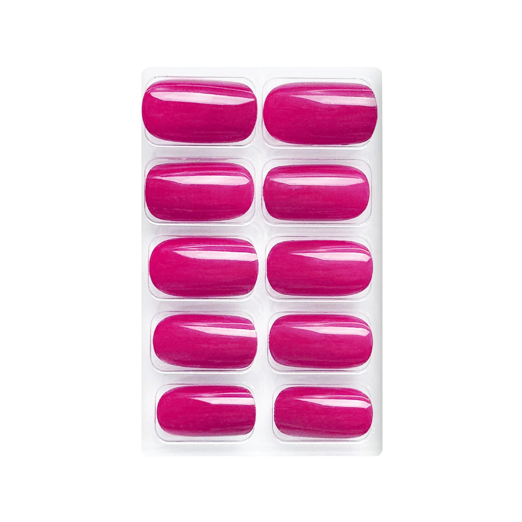 Glossy Solid Color Nails Square(SPN579-SPN604)