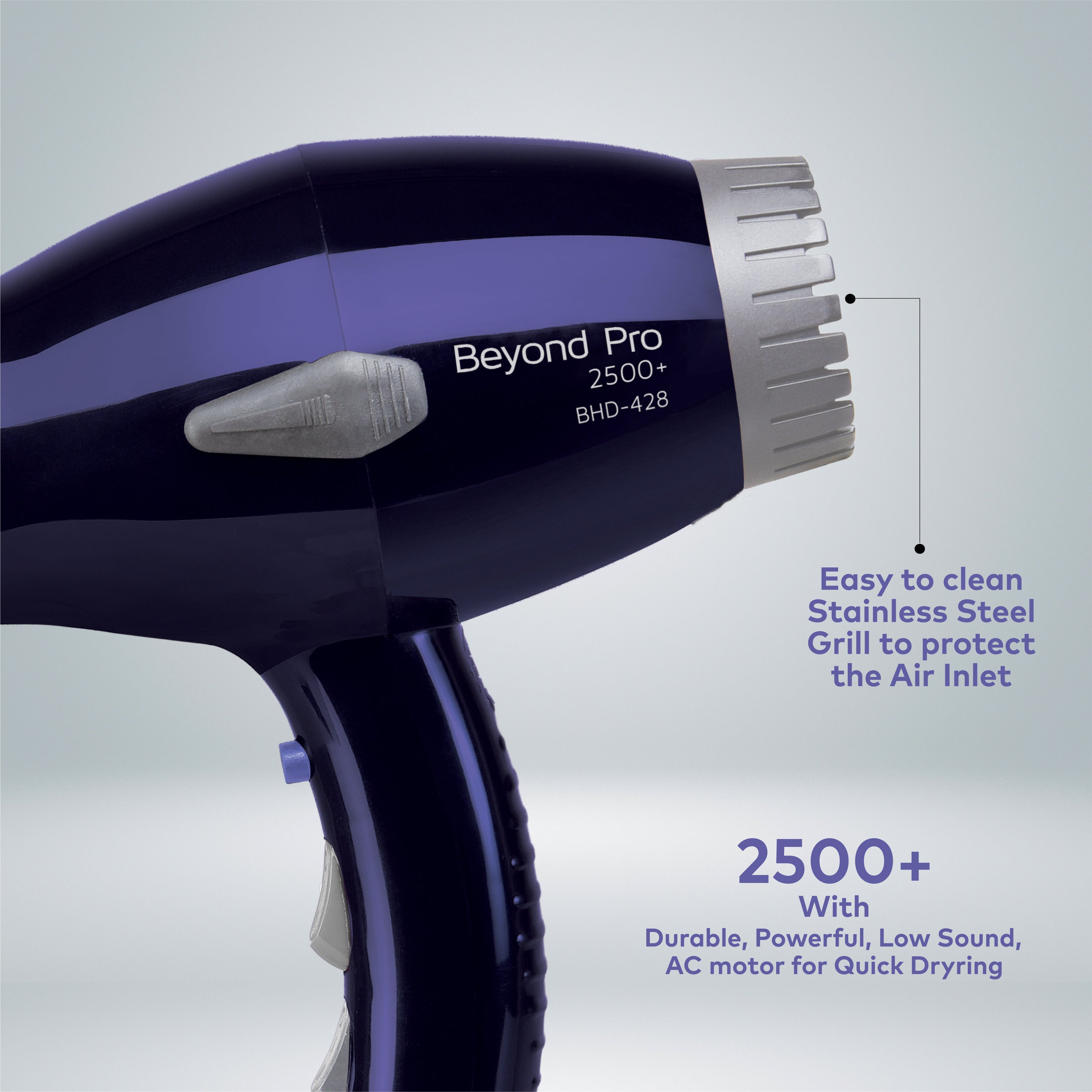 Beyond Pro Hair Dryer 2500+ with Diffuser