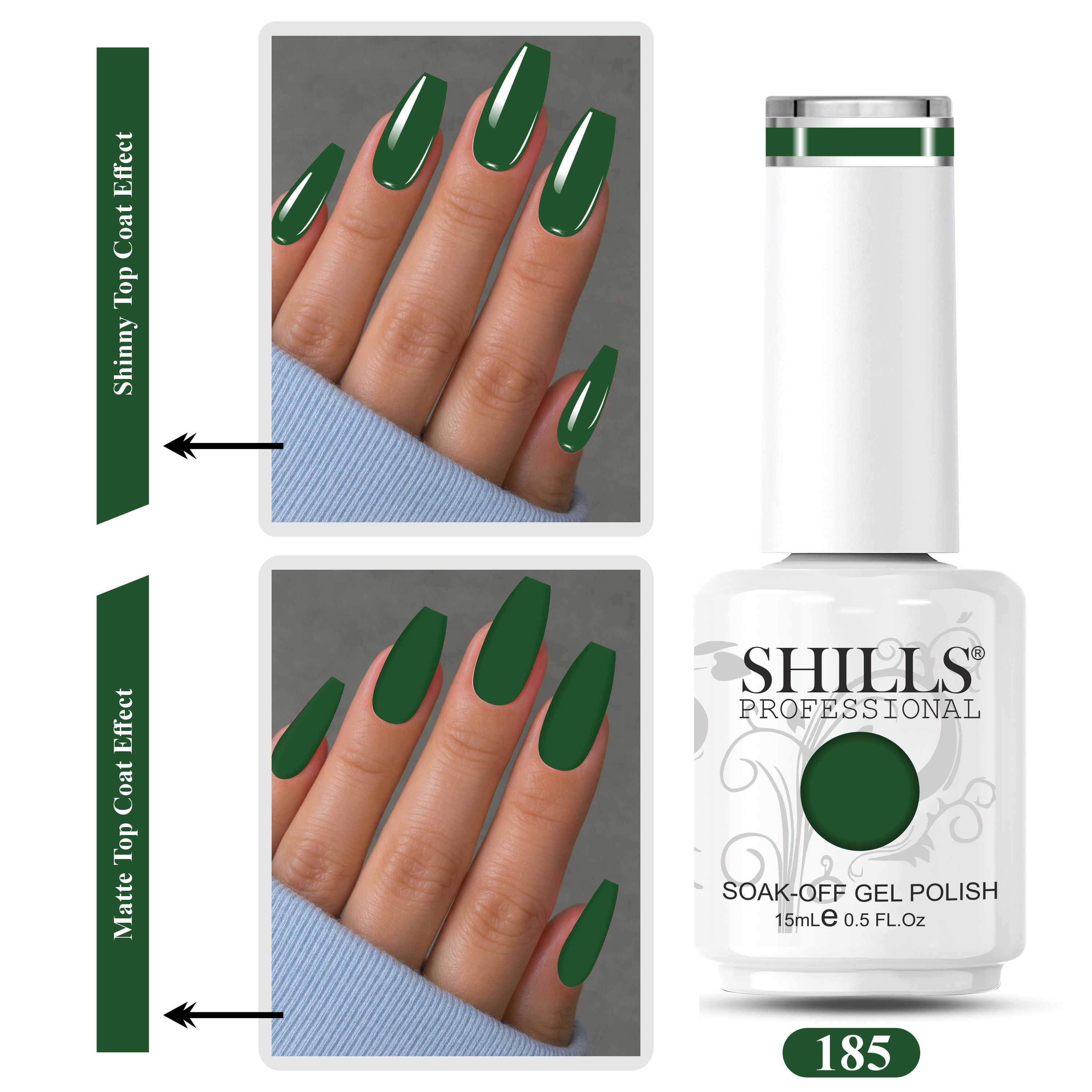 SHILLS PROFESSIONAL UV/LED Nail Polish 15ml