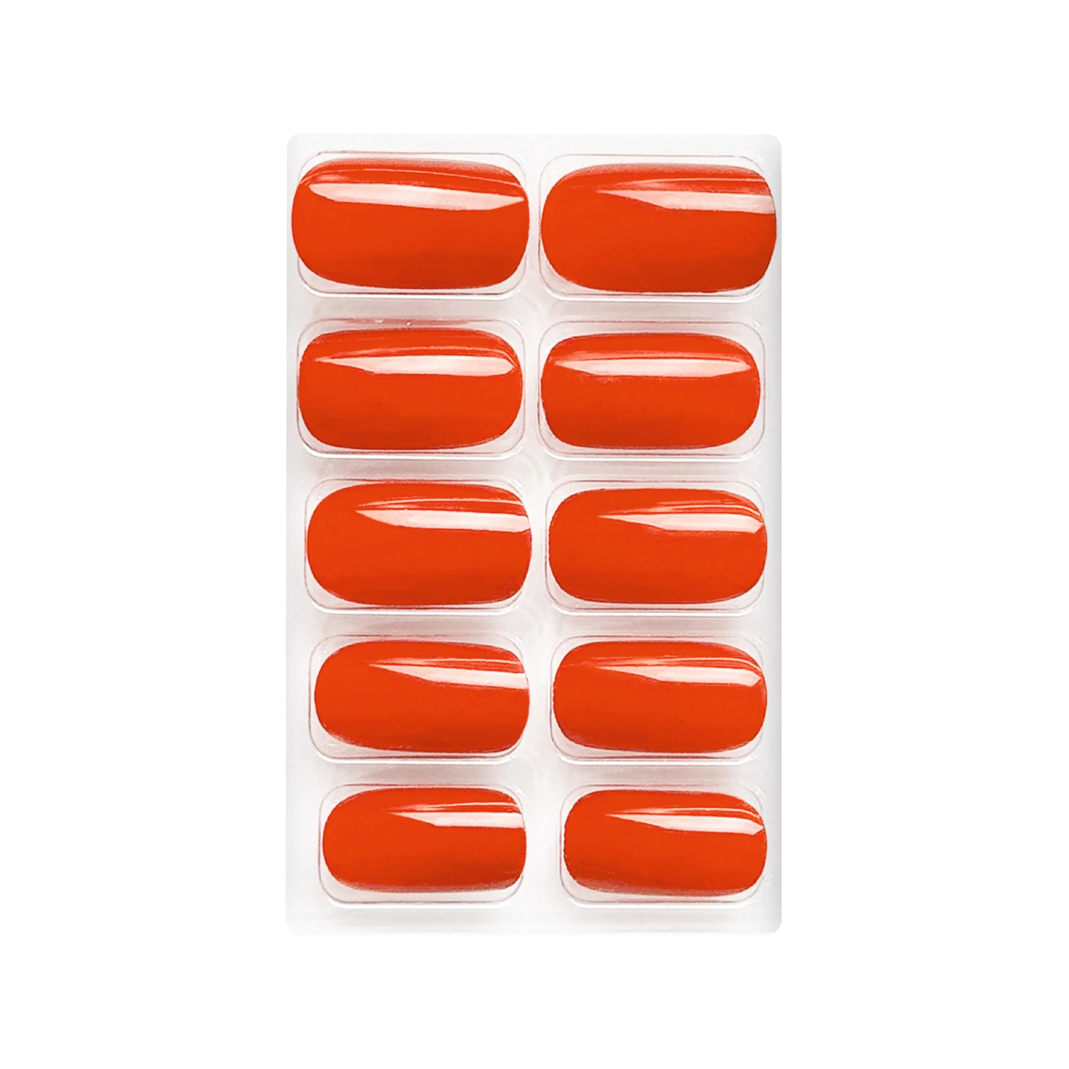 Glossy Solid Color Nails Square(SPN579-SPN604)