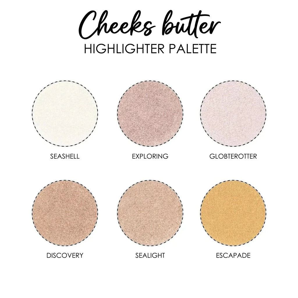 Cheeks Butter Highlighter Palette