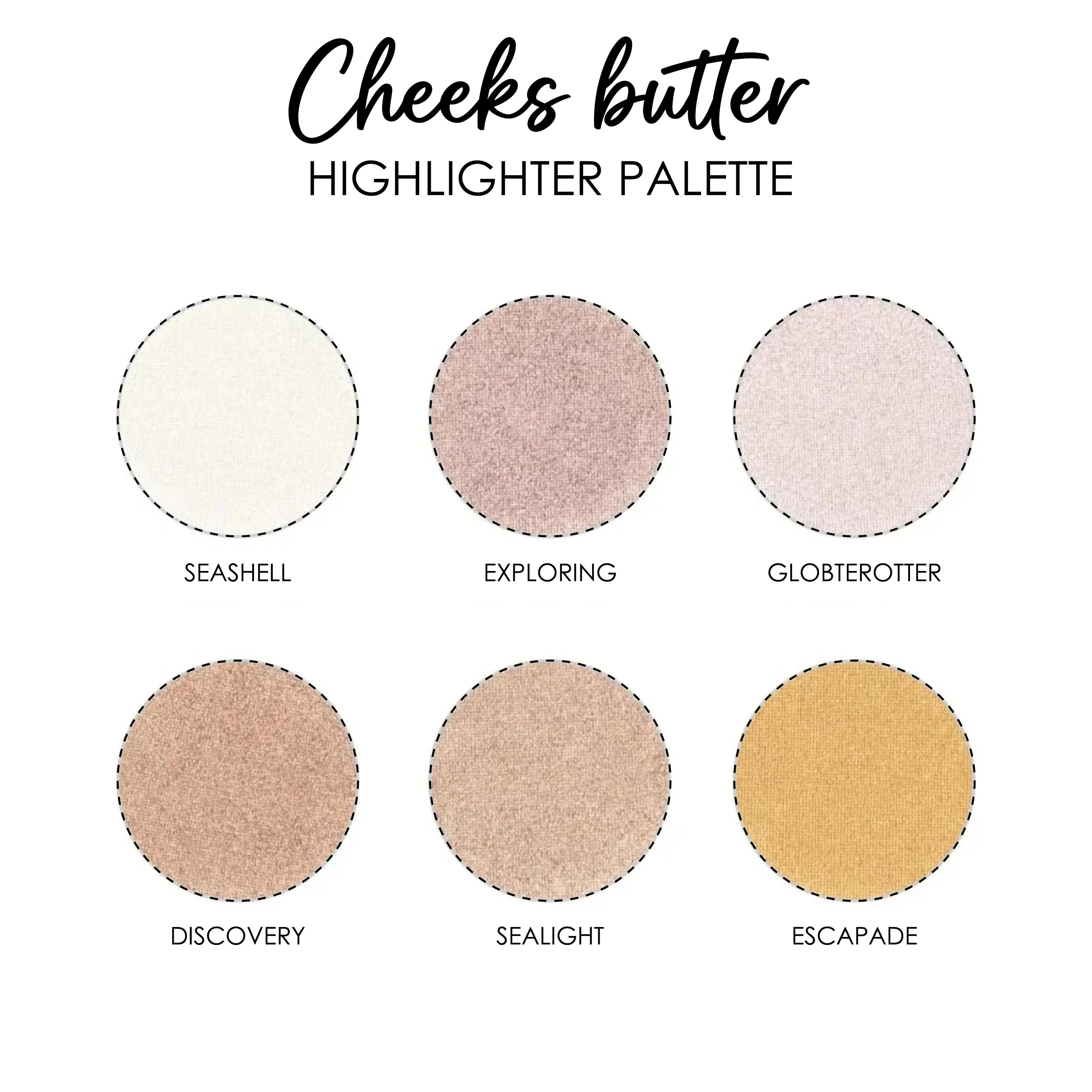 Cheeks Butter Highlighter Palette