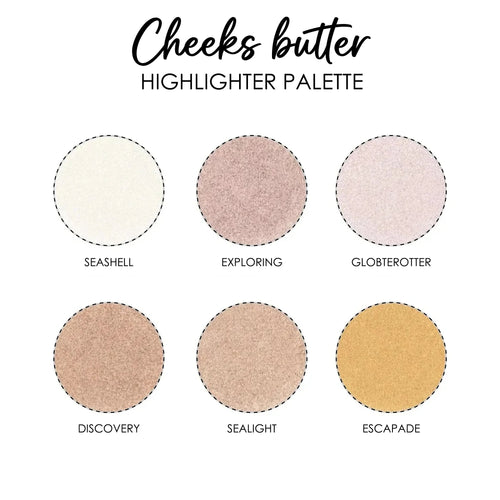 Cheeks Butter Highlighter Palette