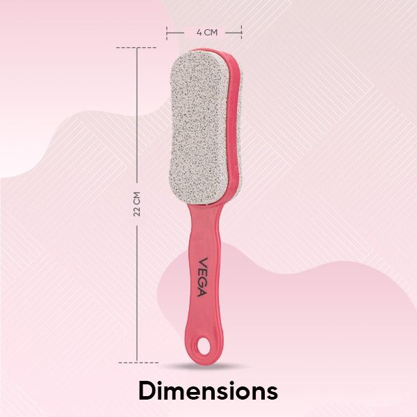 2 side Pumice Stone with Handle - PD-24