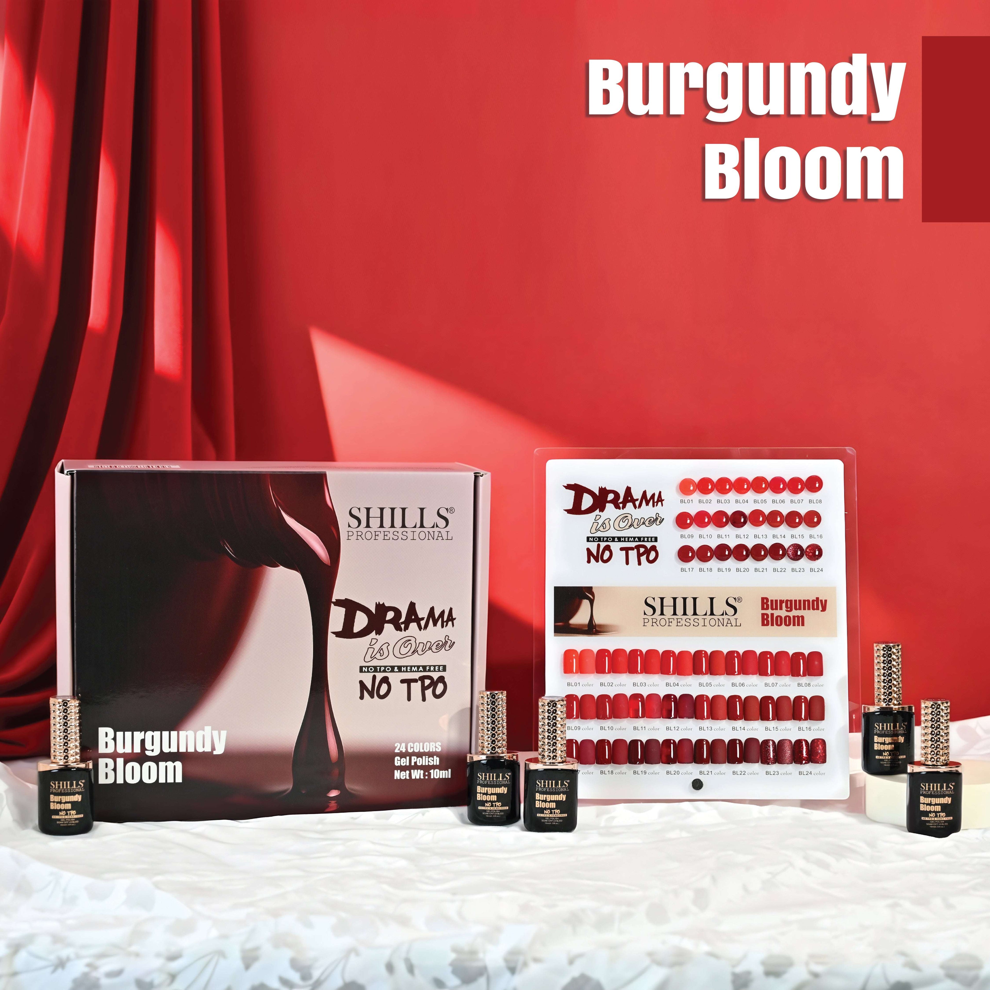 Drama Is Over Burgundy Bloom