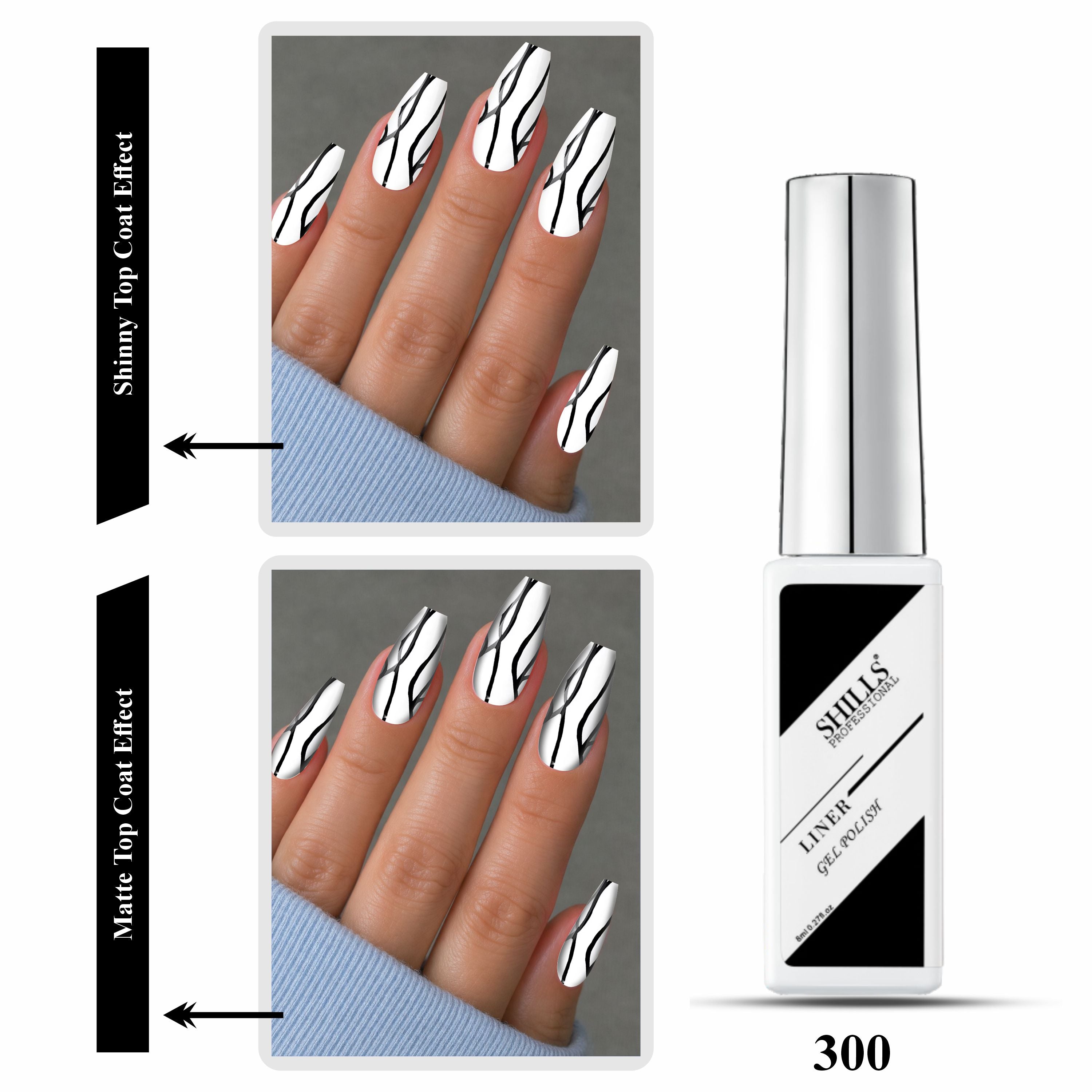 SHILLS PROFESSIONAL UV/LED Liner Gel Polish 15ml