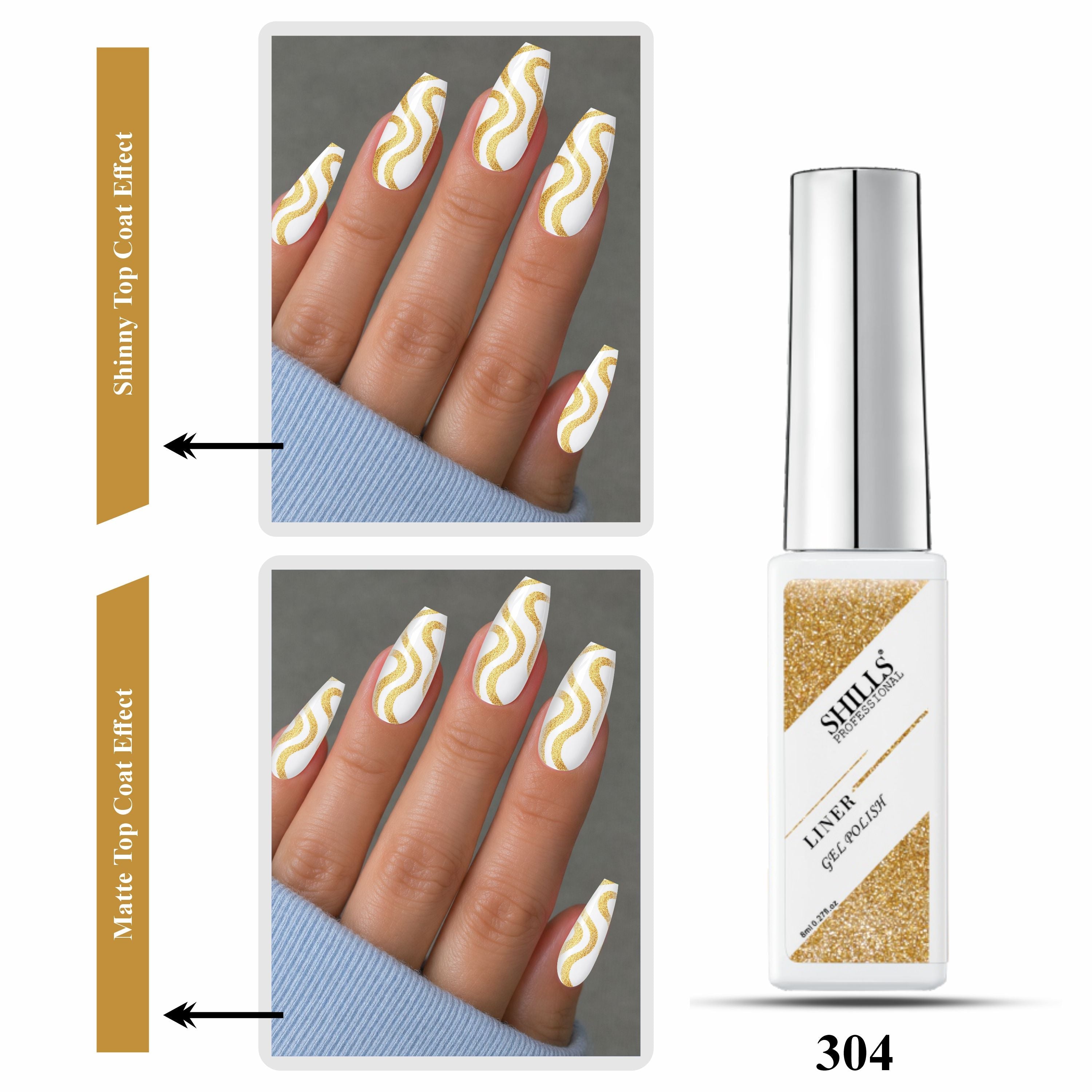 SHILLS PROFESSIONAL UV/LED Liner Gel Polish 15ml