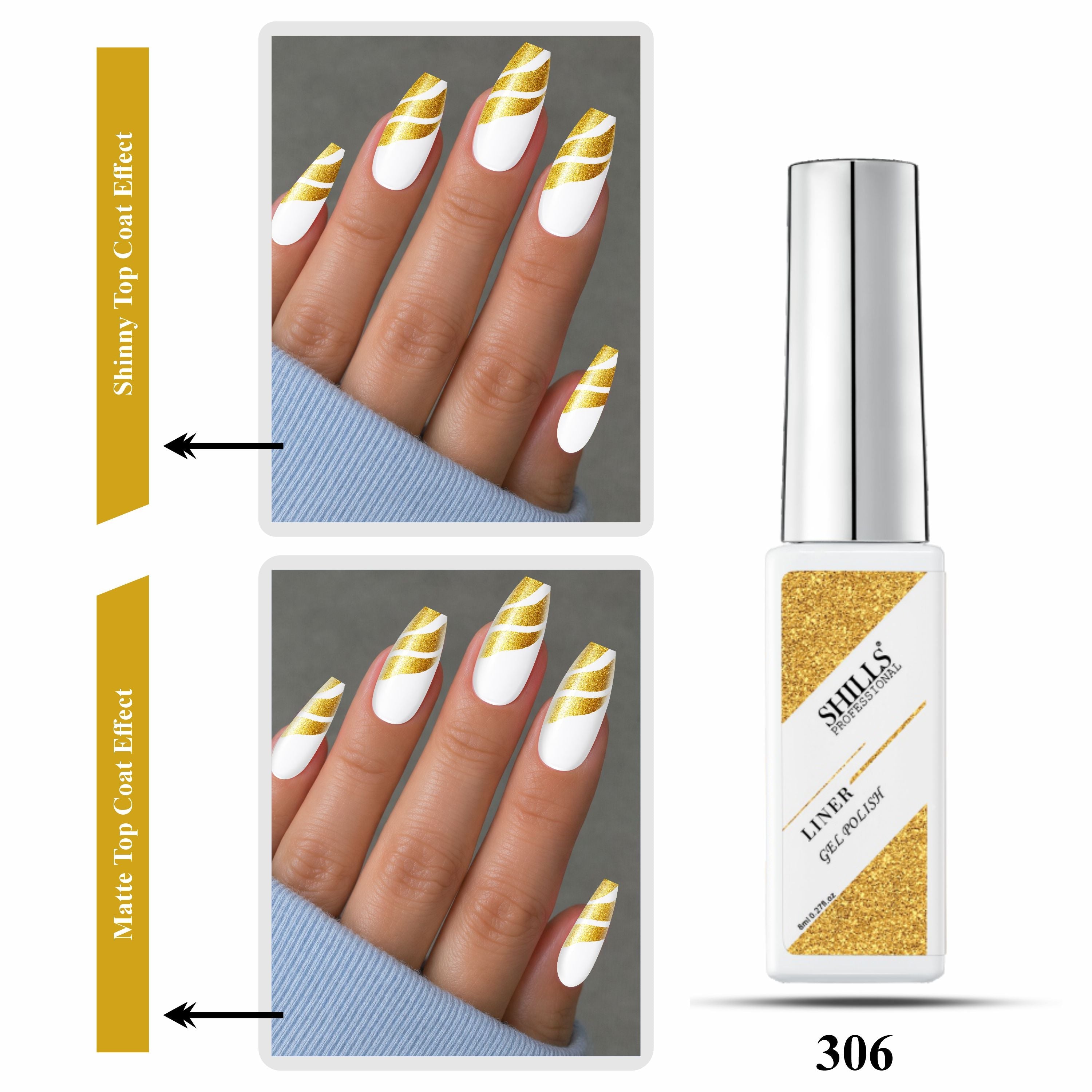 SHILLS PROFESSIONAL UV/LED Liner Gel Polish 15ml