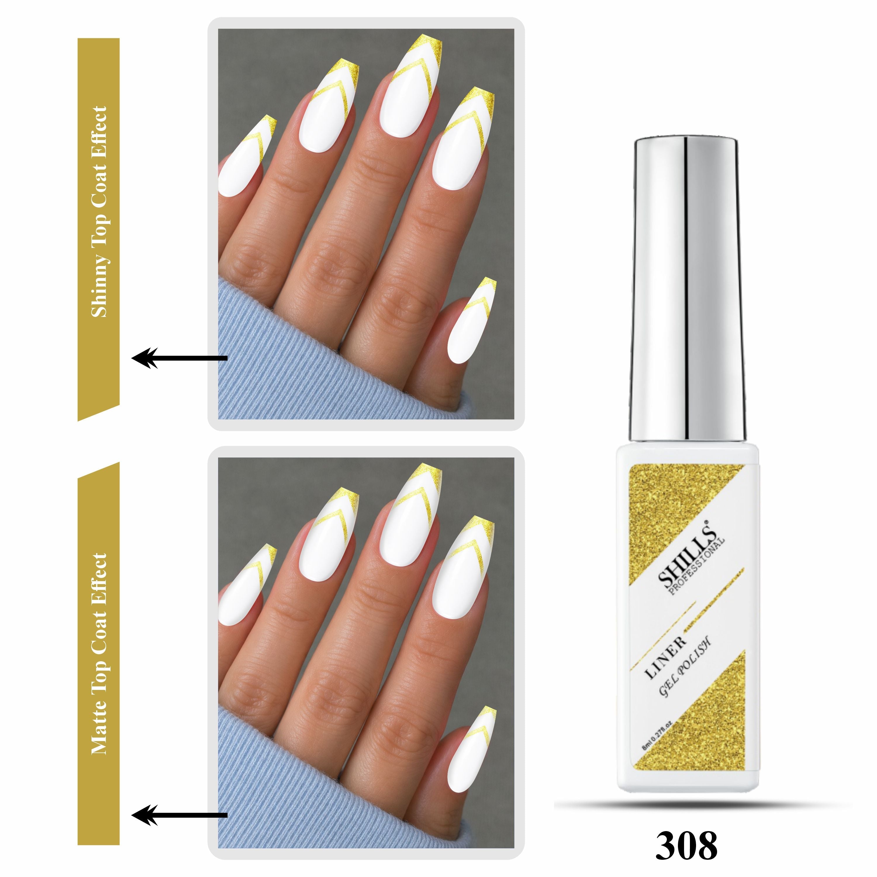 SHILLS PROFESSIONAL UV/LED Liner Gel Polish 15ml