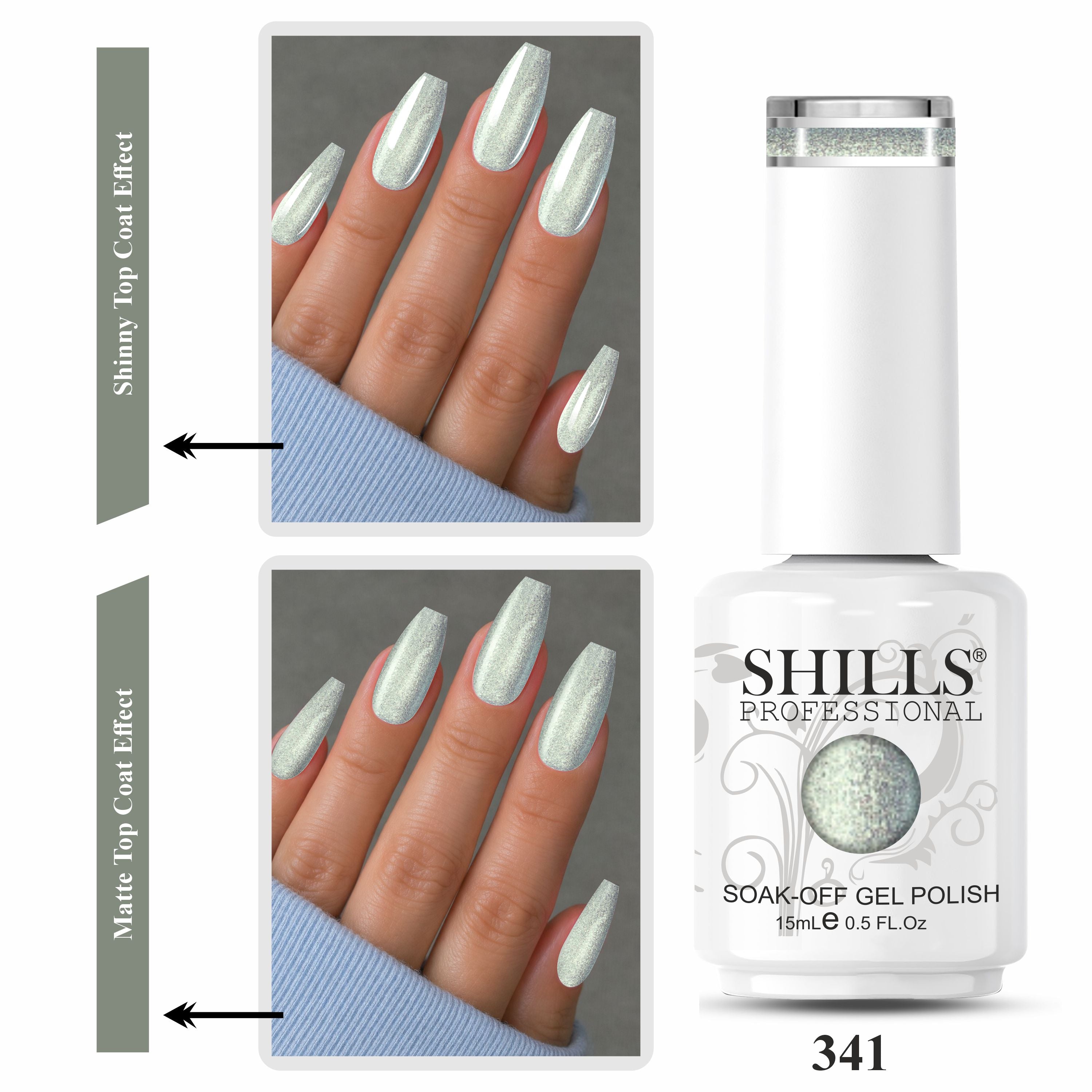 SHILLS PROFESSIONAL UV/LED Pearl Gel Polish 15ml