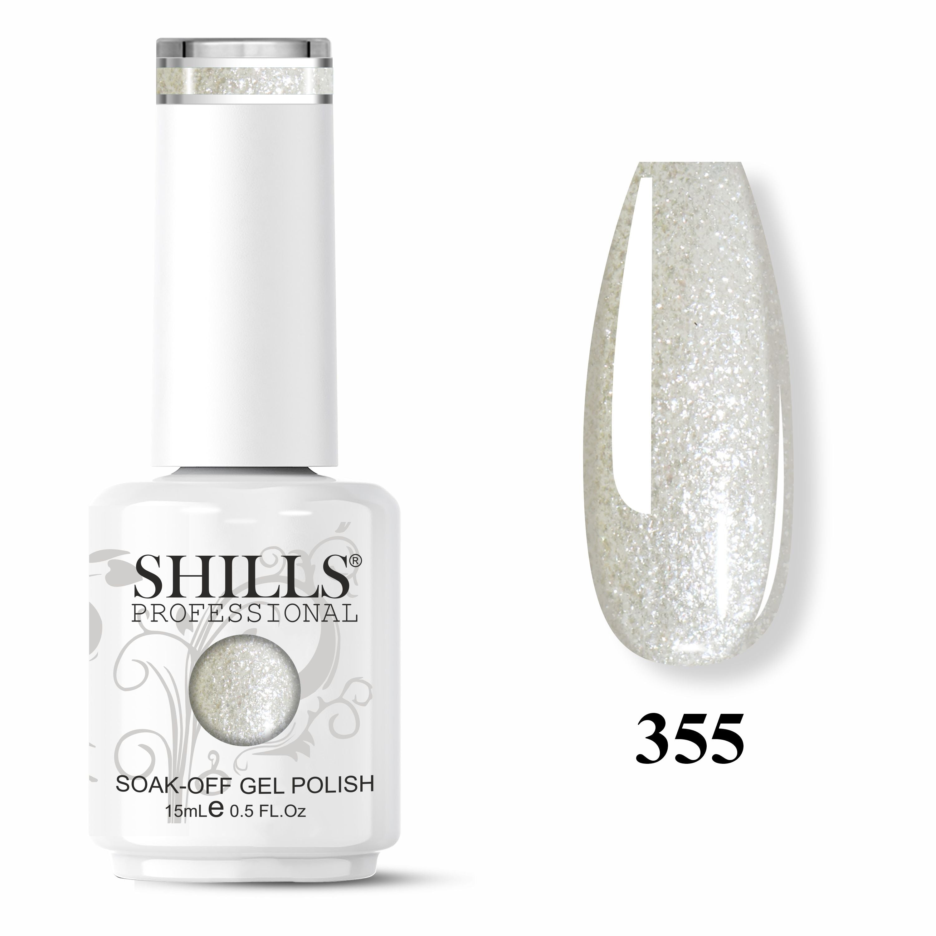 SHILLS PROFESSIONAL UV/LED Glitter Gel Polish 15ml