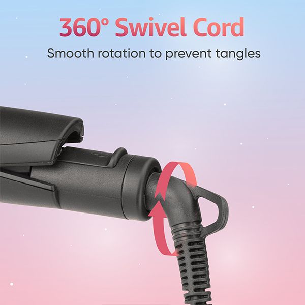 Glam Shine 2 In 1 Hair Straightener & Brush-VHSSB-01
