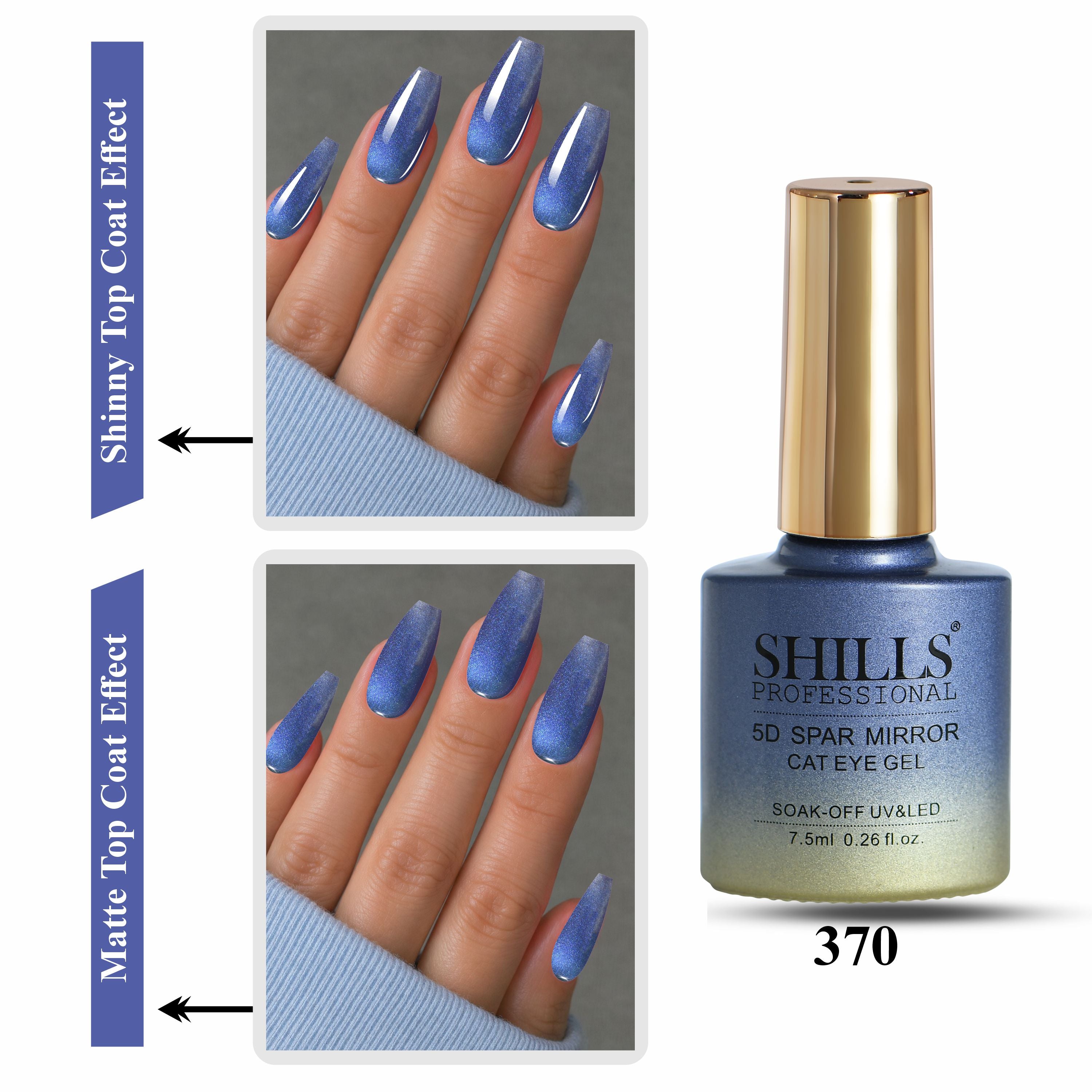 5D Spar Mirror CAT EYE GEL POLISH 7.5ml
