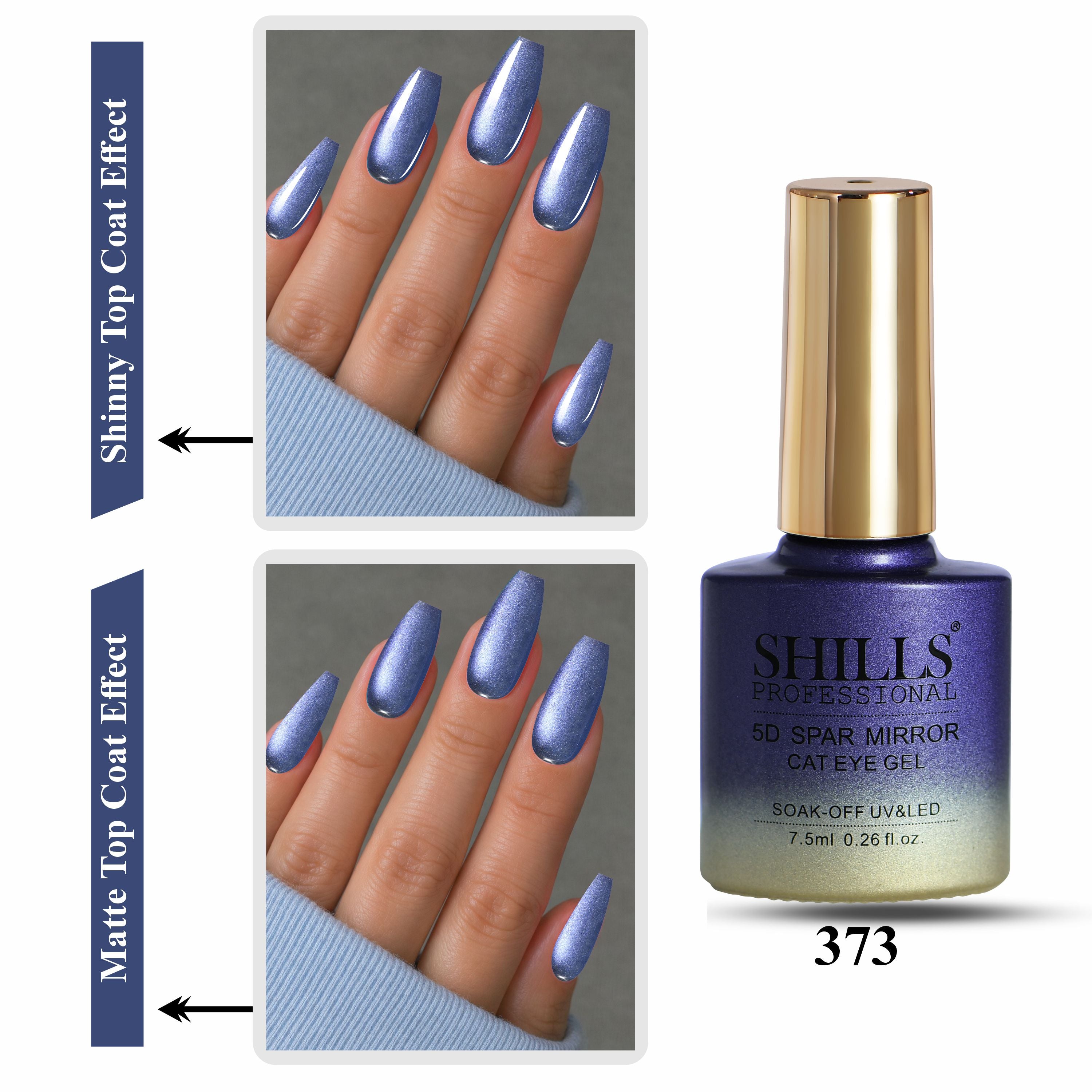 5D Spar Mirror CAT EYE GEL POLISH 7.5ml