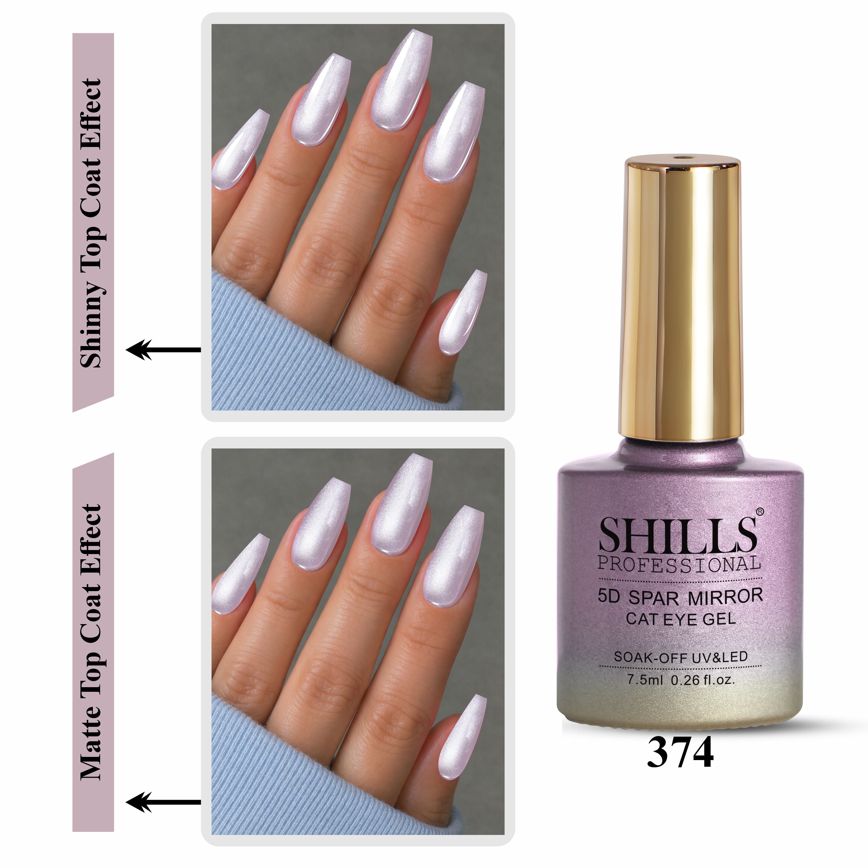 5D Spar Mirror CAT EYE GEL POLISH 7.5ml