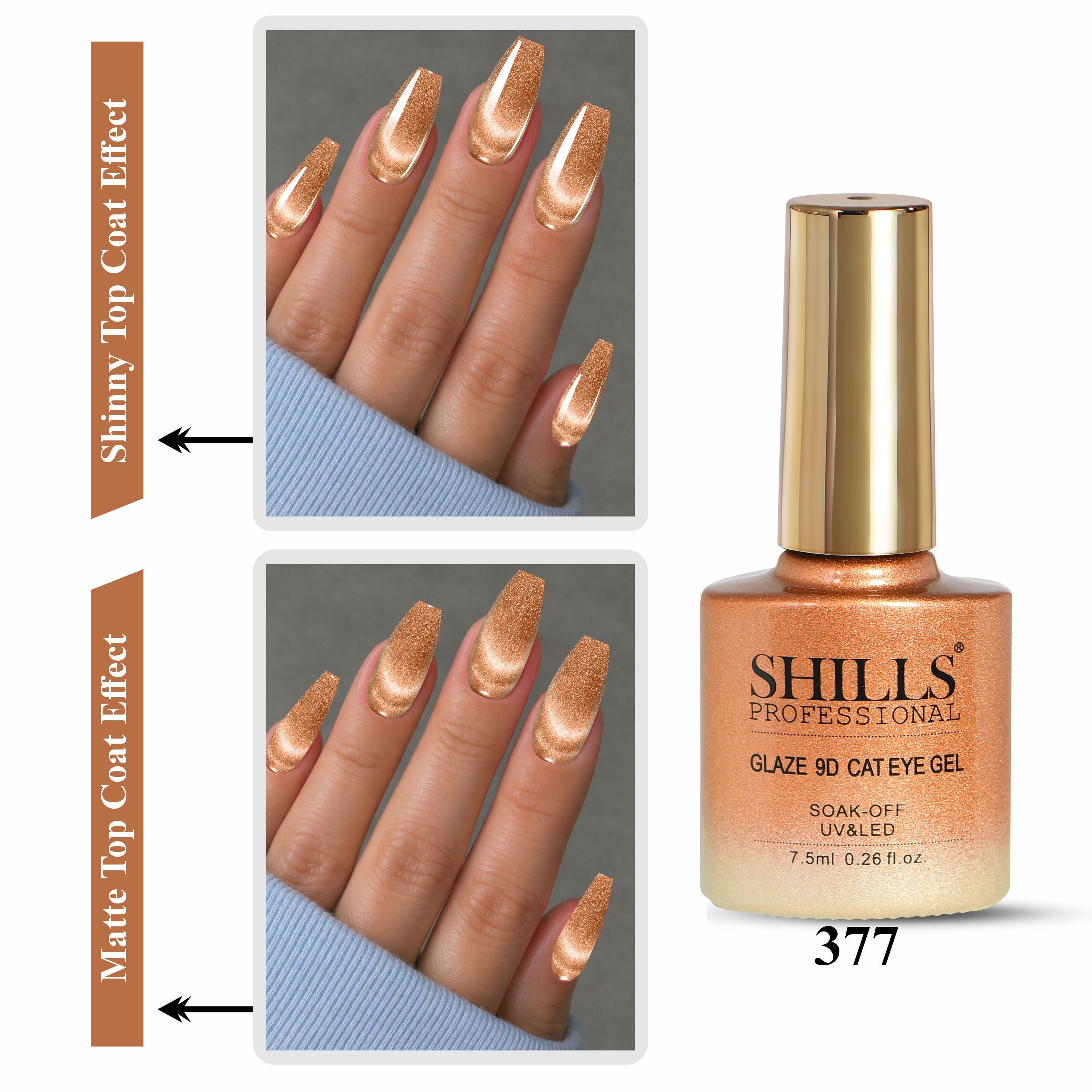 Glaze 9D CAT EYE GEL POLISH 7.5ml